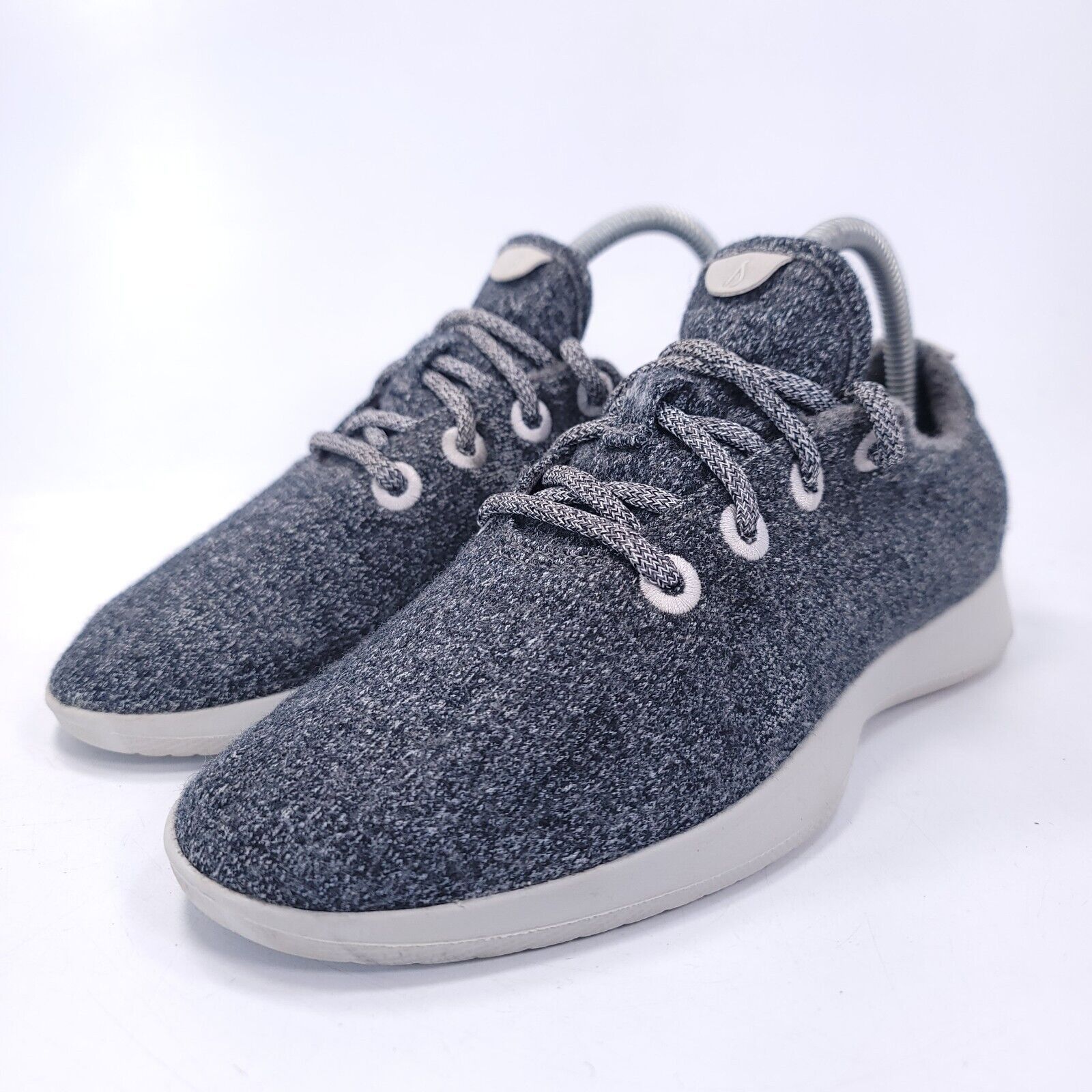 Allbirds Allbirds Wool Runner Athletic Shoe Womens Size 8 Gray White Size US 8 / IT 38 - 1 Thumbnail