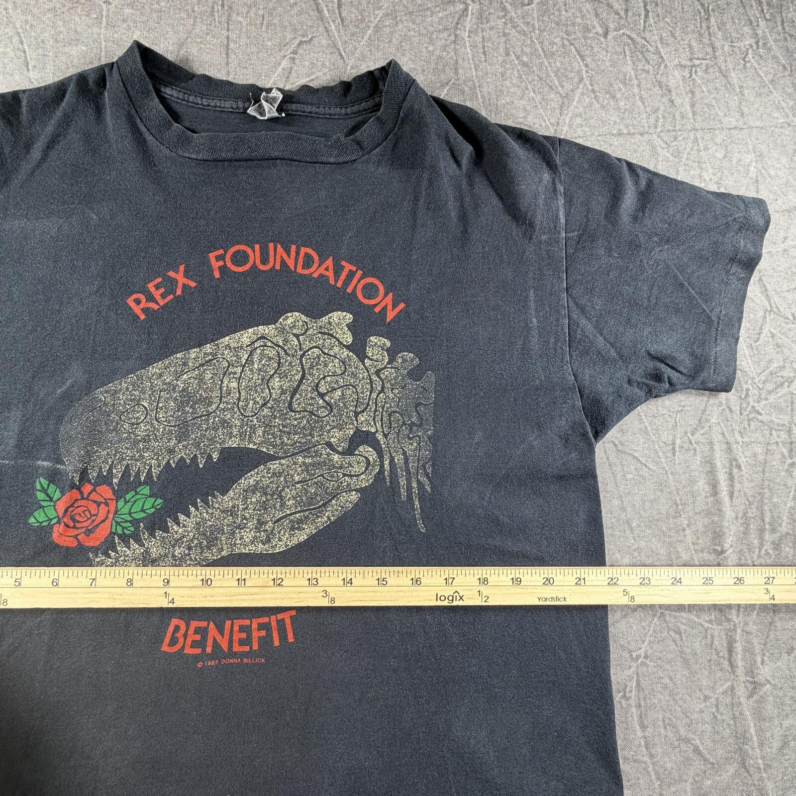 Unknown London Grateful Dead Men's XL Black Dead Rex Foundation 90s Vintage Size ONE SIZE - 3 Thumbnail
