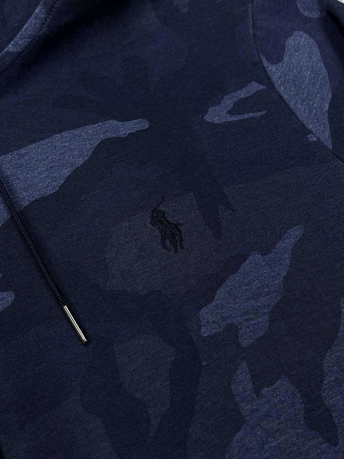 Polo Ralph Lauren Polo Ralph Lauren Performance Navy Camo Full Zip Hoodie Size US M / EU 48-50 / 2 - 5 Thumbnail