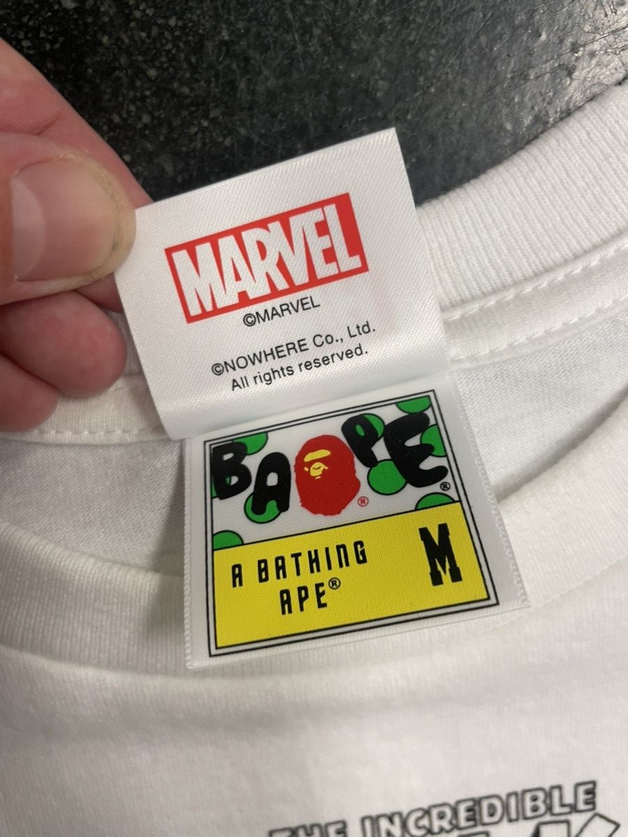 Bape × Marvel Comics Bape X Marvel Hulk Collab Size US M / EU 48-50 / 2 - 4 Thumbnail