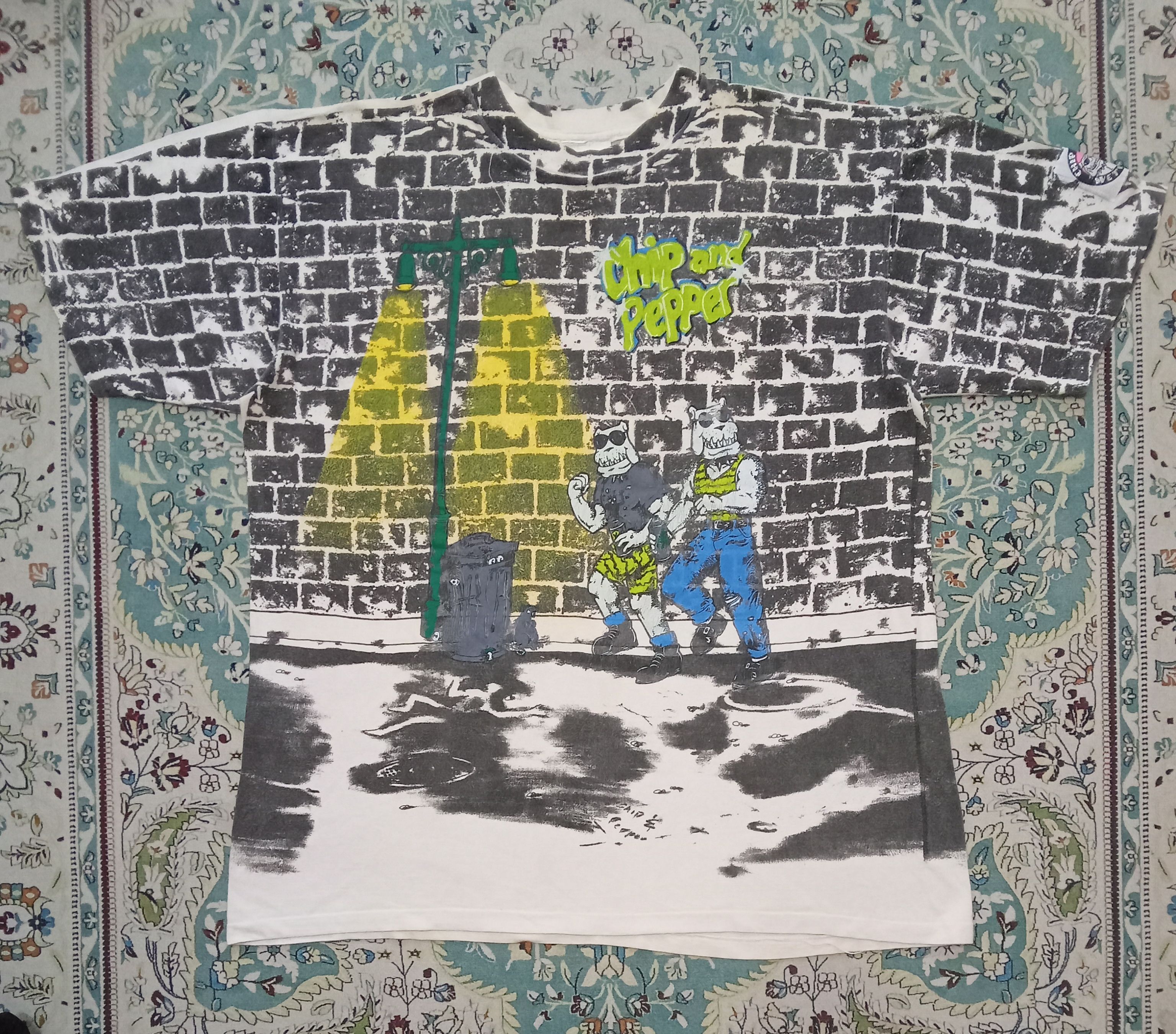 Vintage Vintage Chip And Pepper Aop Very Rare T Shirt Size US XL / EU 56 / 4 - 1 Thumbnail