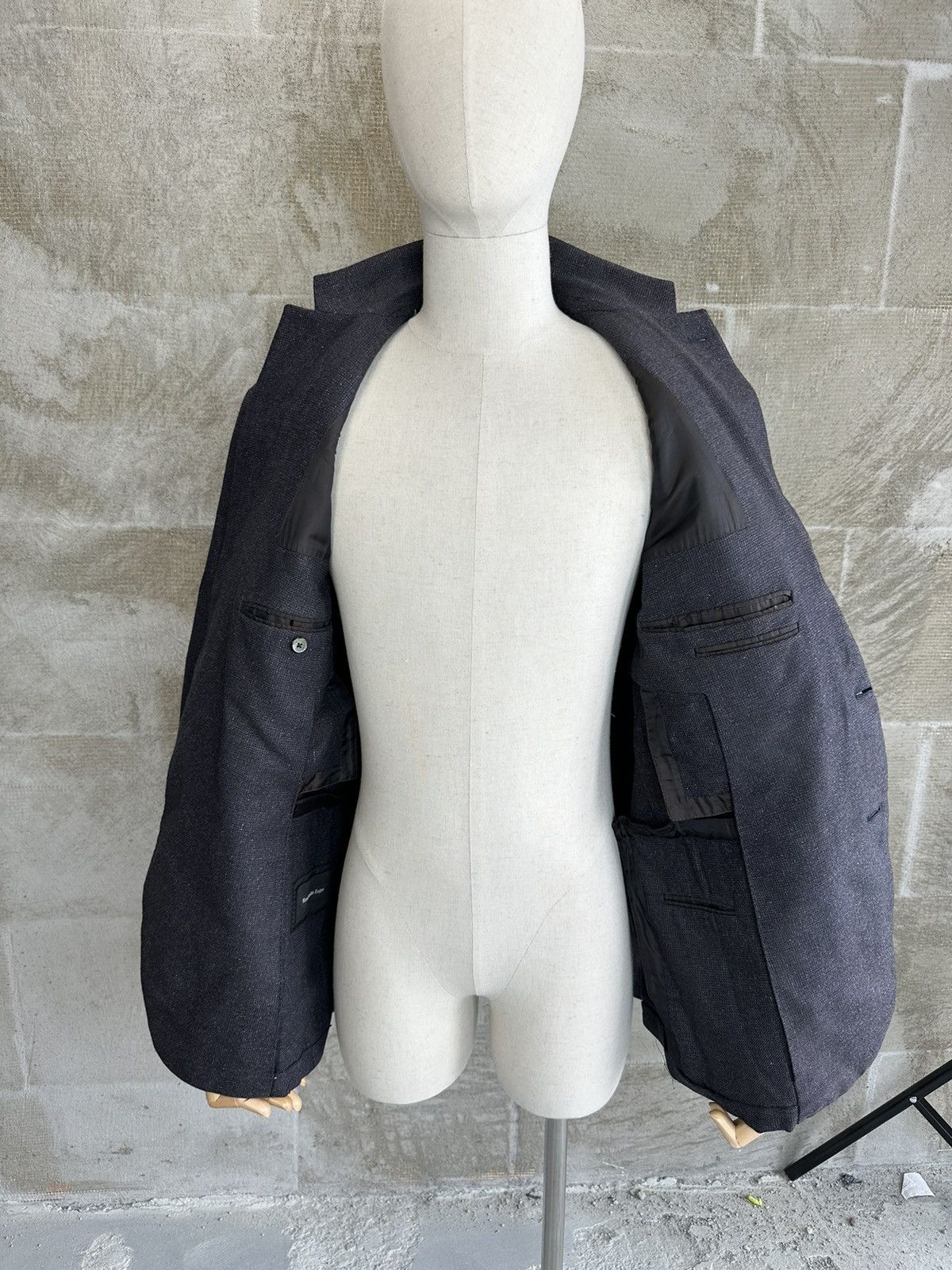 Ermenegildo Zegna Ermenegildo Zegna Wool Blazer Size 54R - 5 Thumbnail