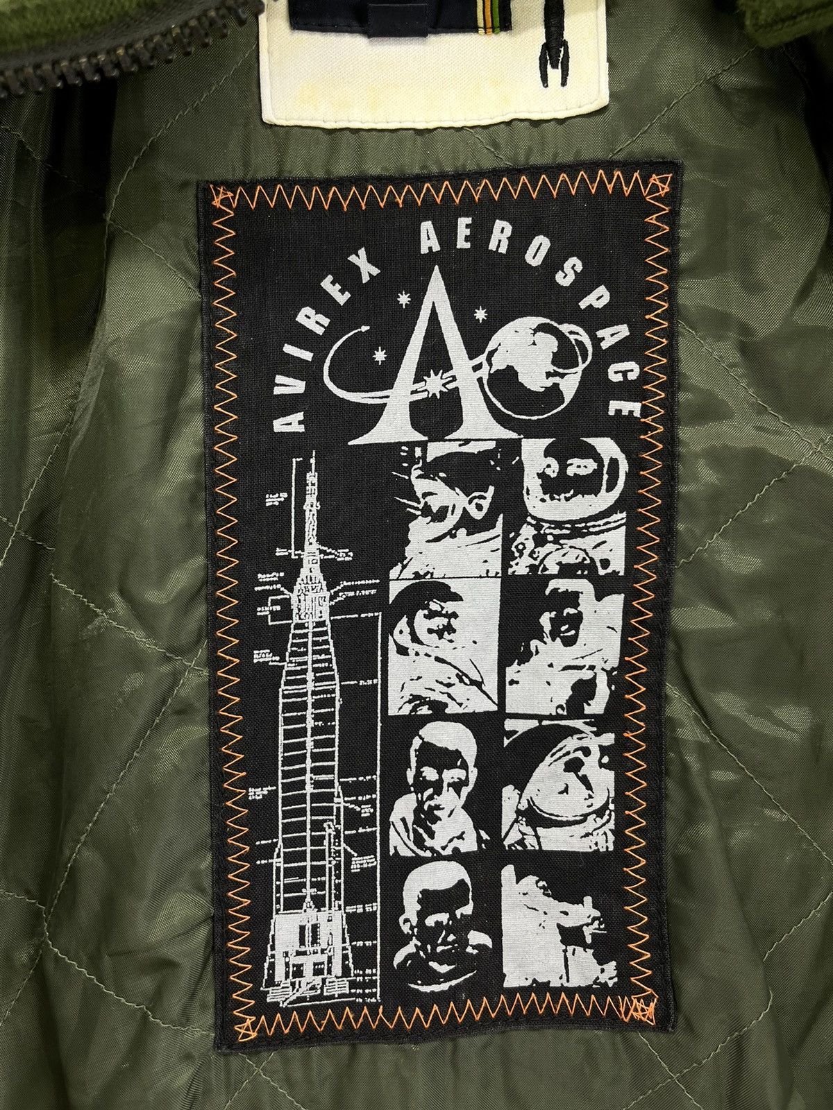Avirex Vintage Avirex Aerospace Punk Style Varsity Jacket Size US L / EU 52-54 / 3 - 8 Thumbnail