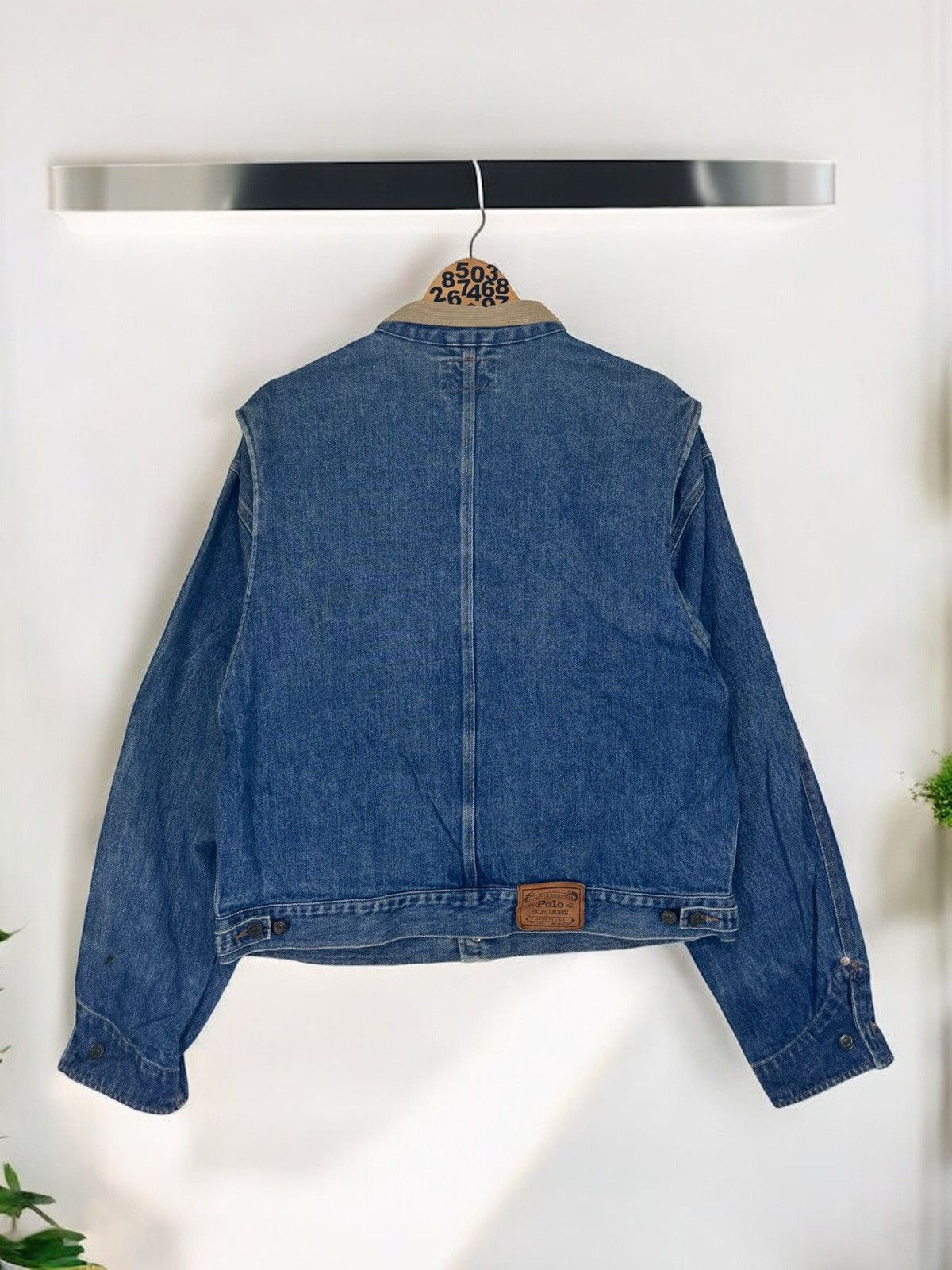 Polo Ralph Lauren Vintage Ralph Lauren Denim Jacket Corduroy Collar Kanye West Size US L / EU 52-54 / 3 - 2 Thumbnail