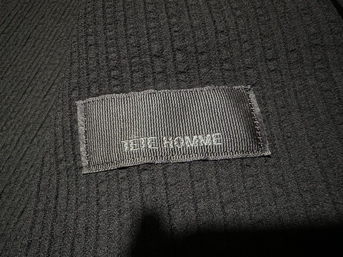 Tete Homme 🔥Rare Vintage Tete Homme By Issey Miyake Pleats Shirt Jacket Size US L / EU 52-54 / 3 - 10 Thumbnail