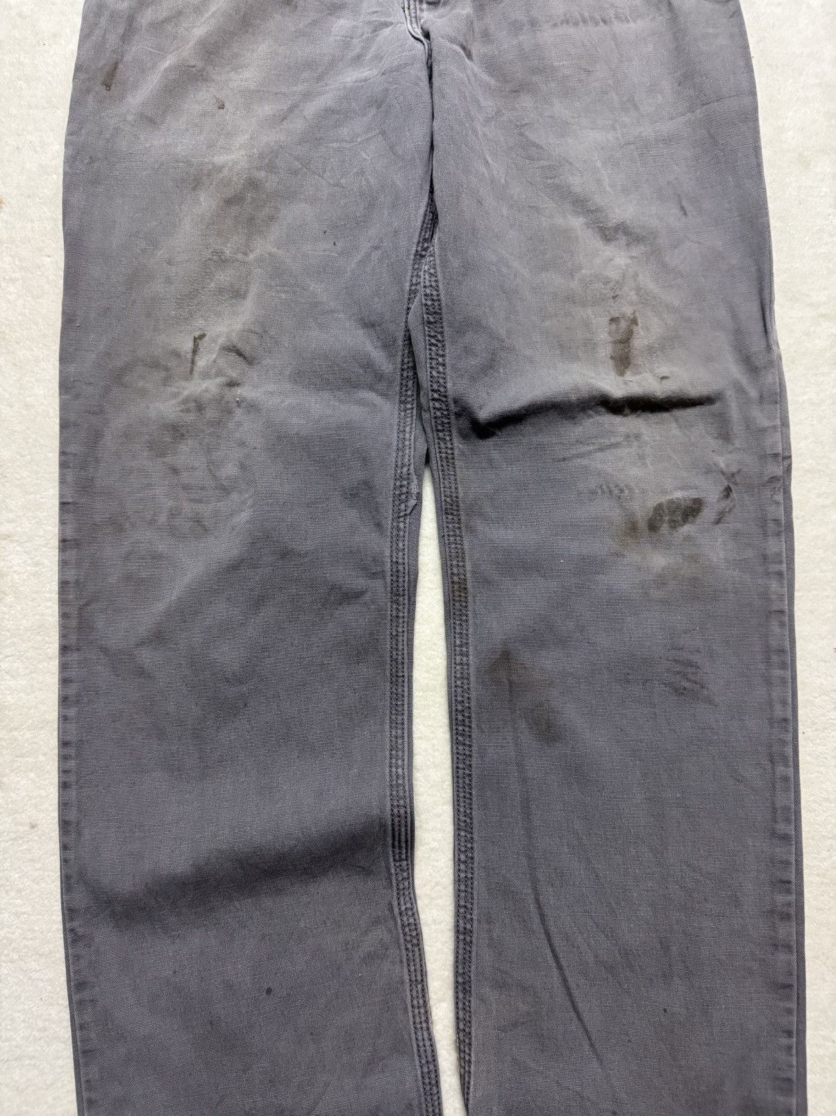Carhartt VINTAGE 2000s CARHARTT RELAXED FIT THRASHED VERY WORN Size US 32 / EU 48 - 9 Thumbnail