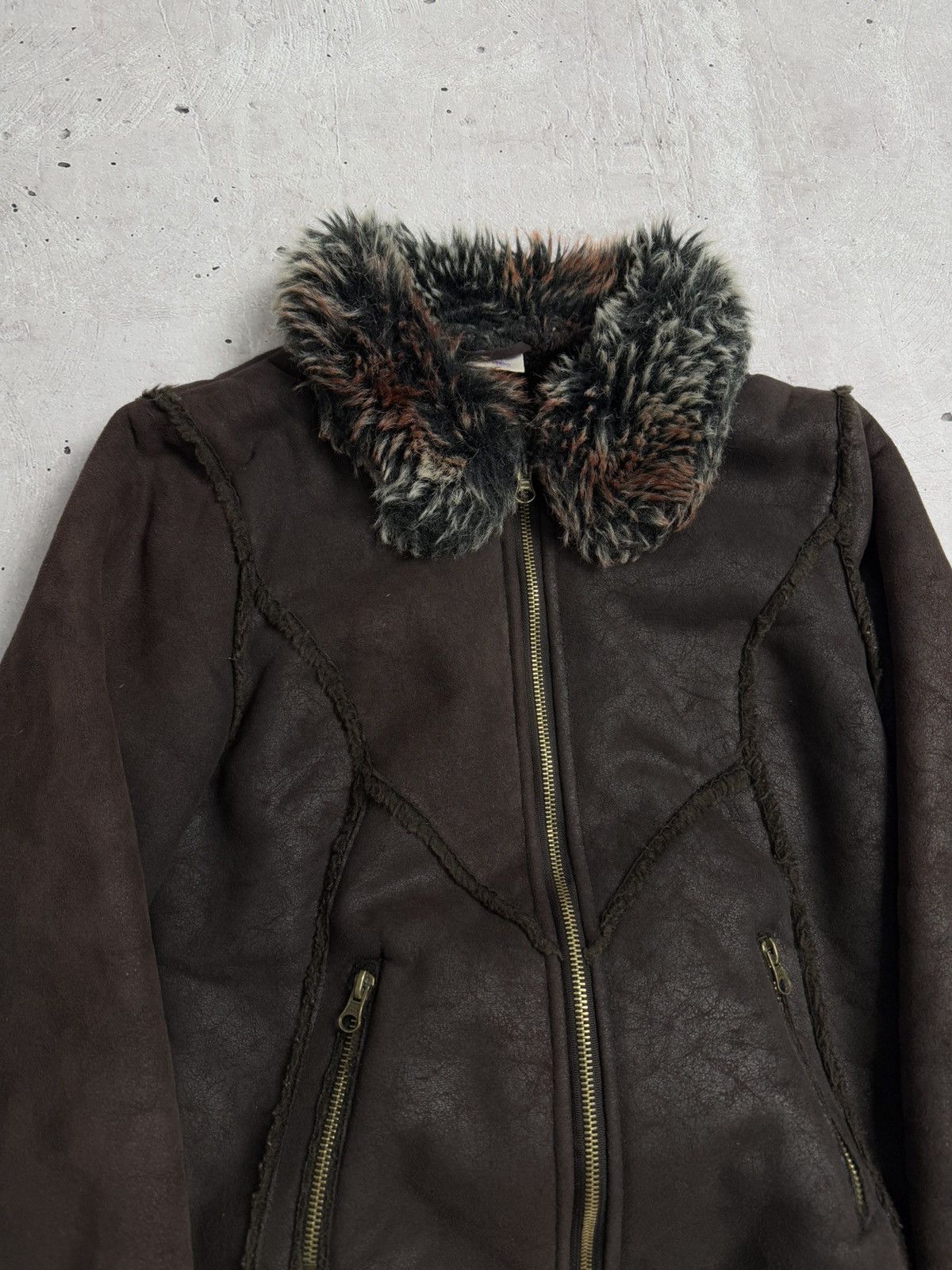 If Six Was Nine VTG If Six Was Nine Hysteric Glamour Style Sheep Skin Jacket Size M / US 6-8 / IT 42-44 - 4 Thumbnail