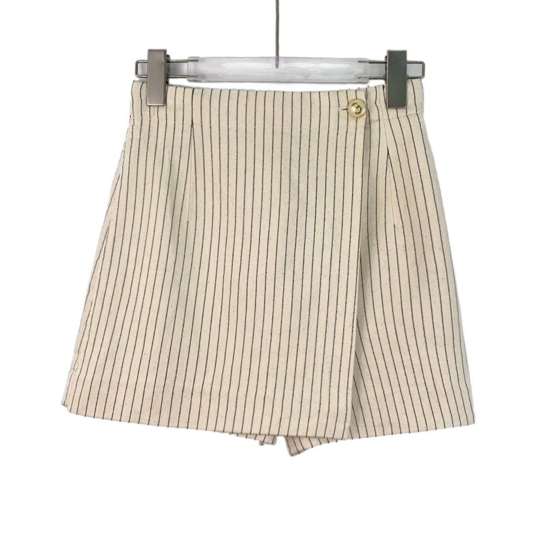 Dior Dior Beige Cotton Striped Casual Shorts Size 25" / US 0 / IT 36 - 1 Thumbnail