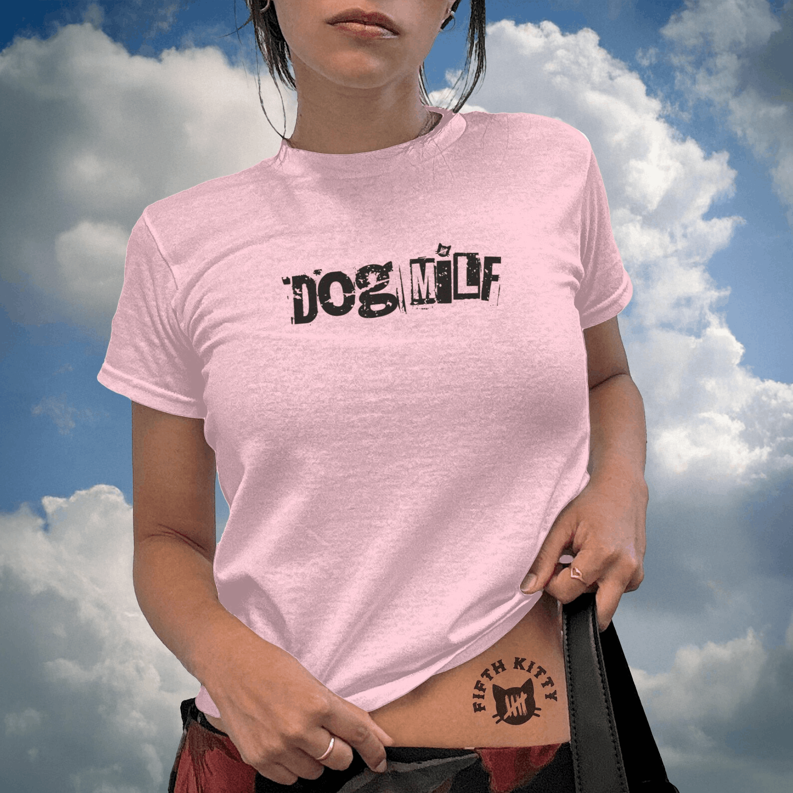 Other Funny Dog Mom Y2K 90s Graphic Shirt Size M / US 6-8 / IT 42-44 - 3 Thumbnail