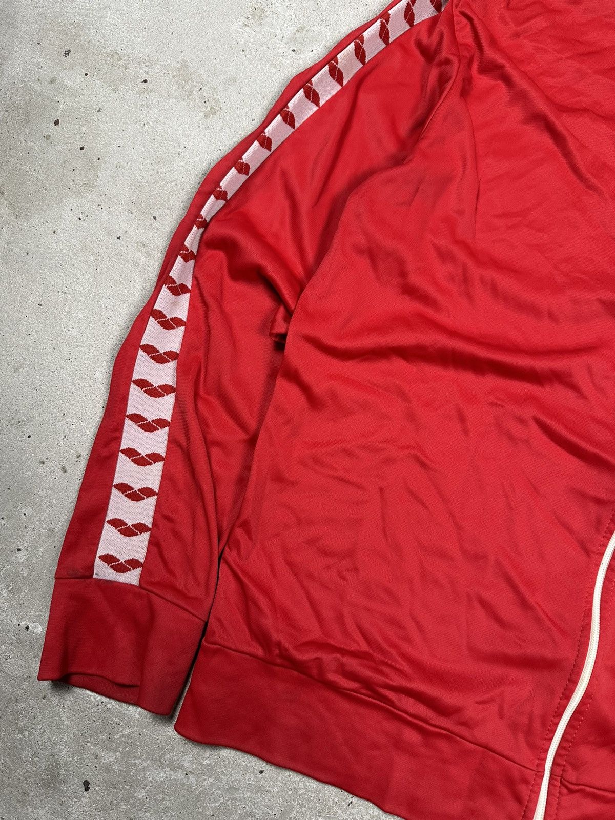 Cccp Vintage 60/70s Arena CCCP Red Track Jacket Olympics Russian Size US L / EU 52-54 / 3 - 7 Thumbnail