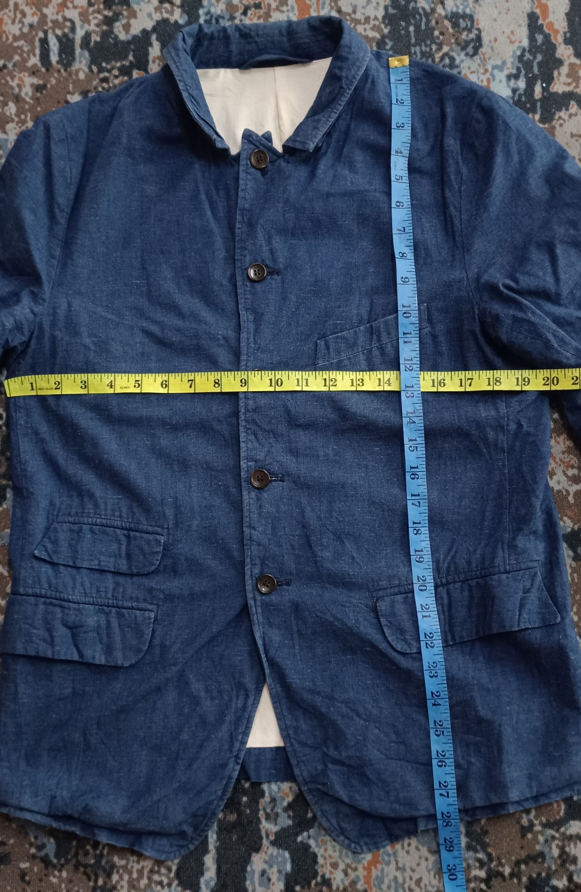 *A VONTADE 🔥🔥A.VONTADE Chroe Men Denim Jacket Size US M / EU 48-50 / 2 - 11 Thumbnail
