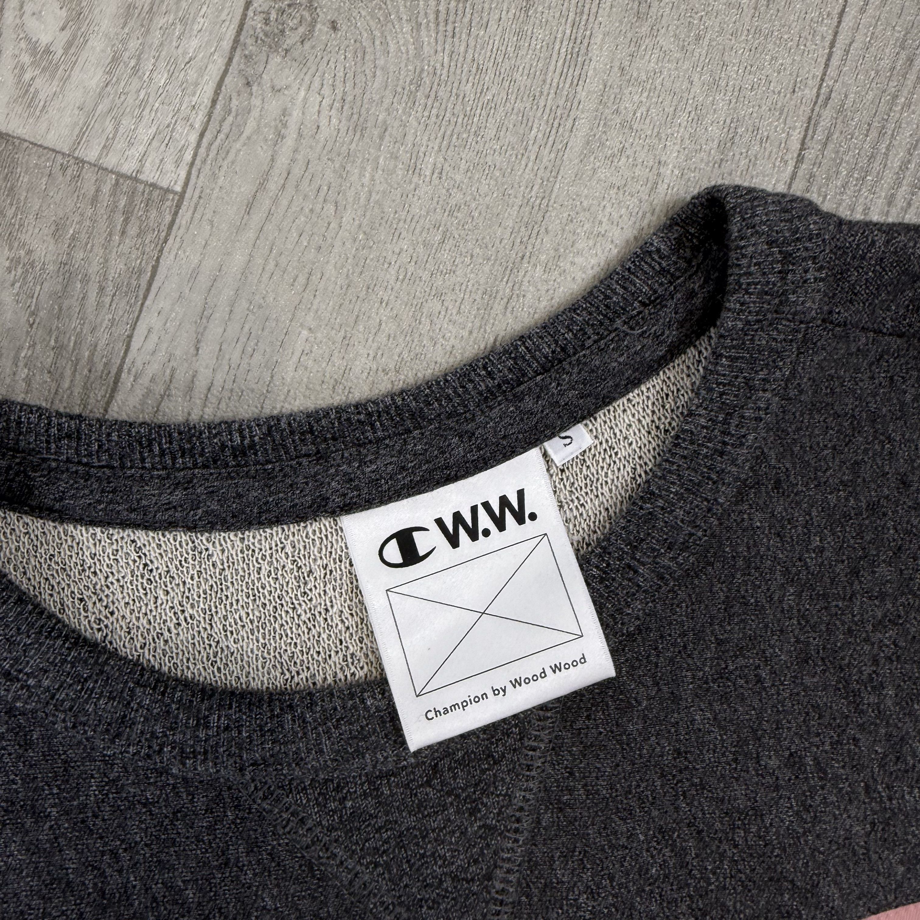 Champion Champion x Wood Wood Grey Crewneck Sweater Size US S / EU 44-46 / 1 - 6 Thumbnail