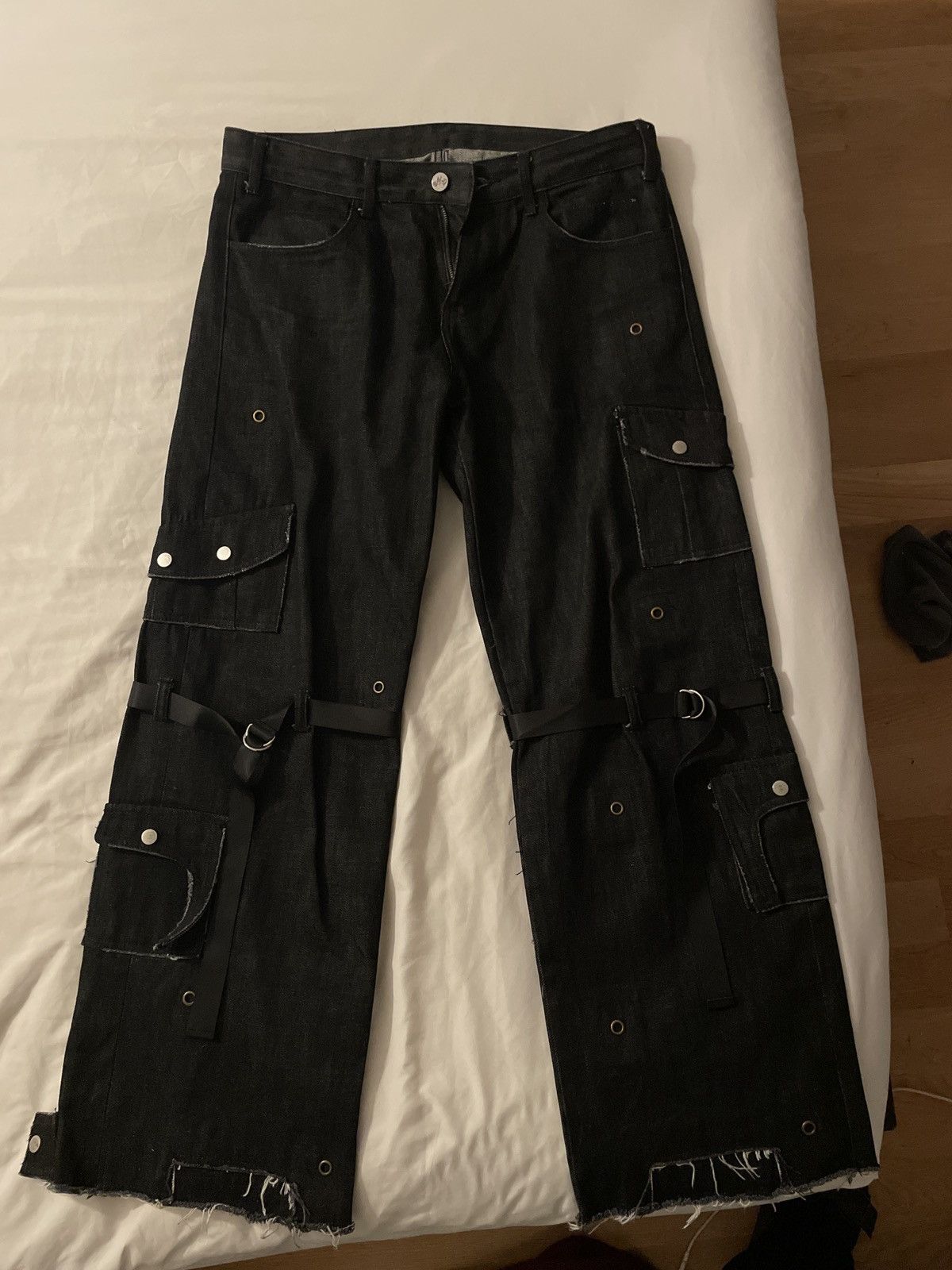 Destroy Lonely × Japanese Brand Les demones portent cargo pants Size US 34 / EU 50 - 1 Thumbnail