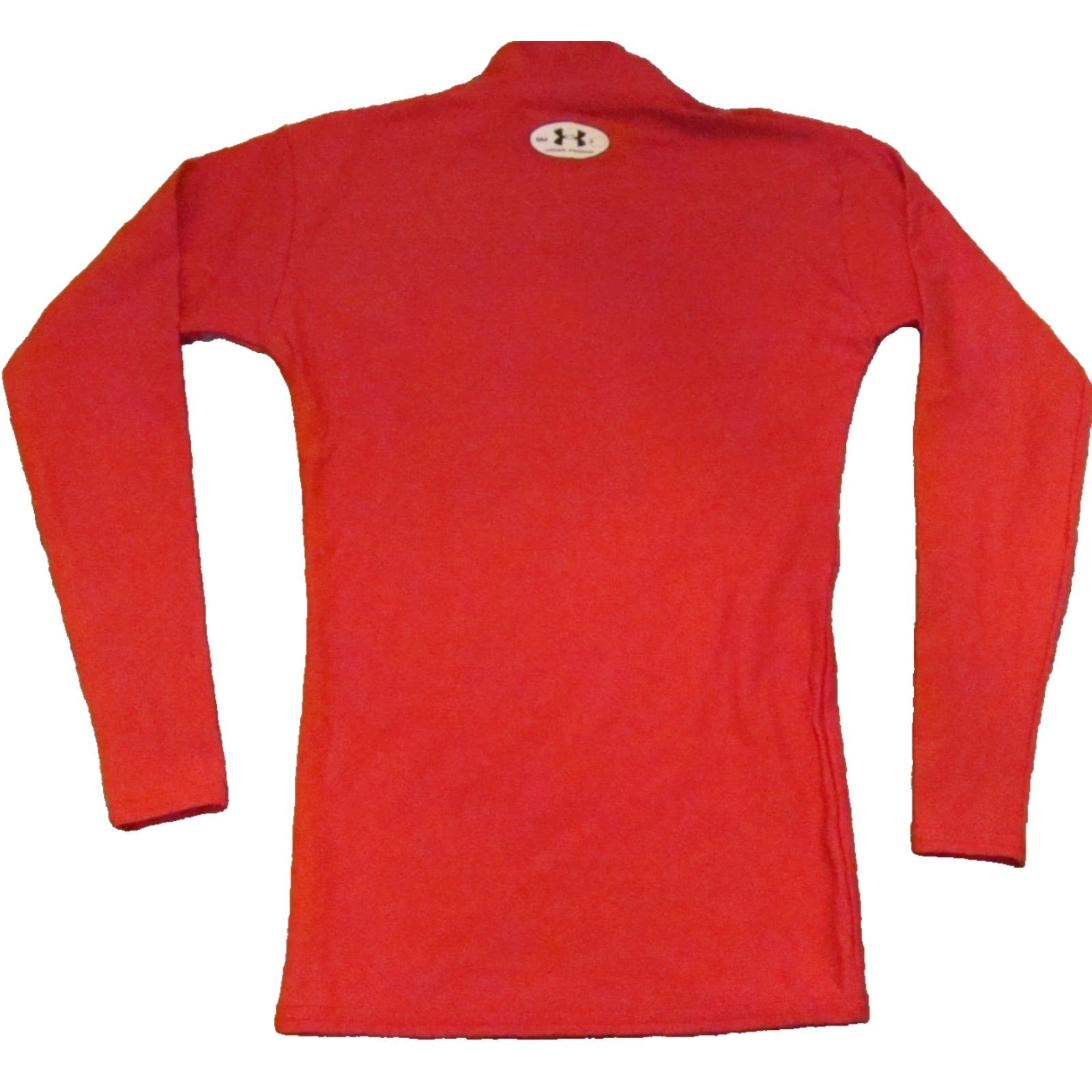 Under Armour Under Armour Mens Small Red Heat Gear 1/4 Zip Long Sleeve Running Pullover Top Size US S / EU 44-46 / 1 - 4 Thumbnail