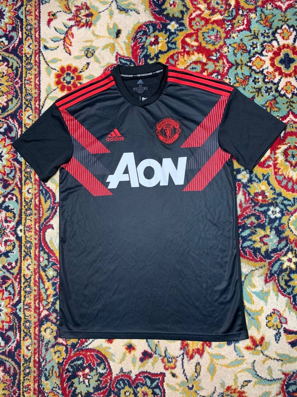 Adidas Adidas Manchester United 2018 Pre-Match Jersey CW5824 Size M Size US M / EU 48-50 / 2 - 1 Thumbnail