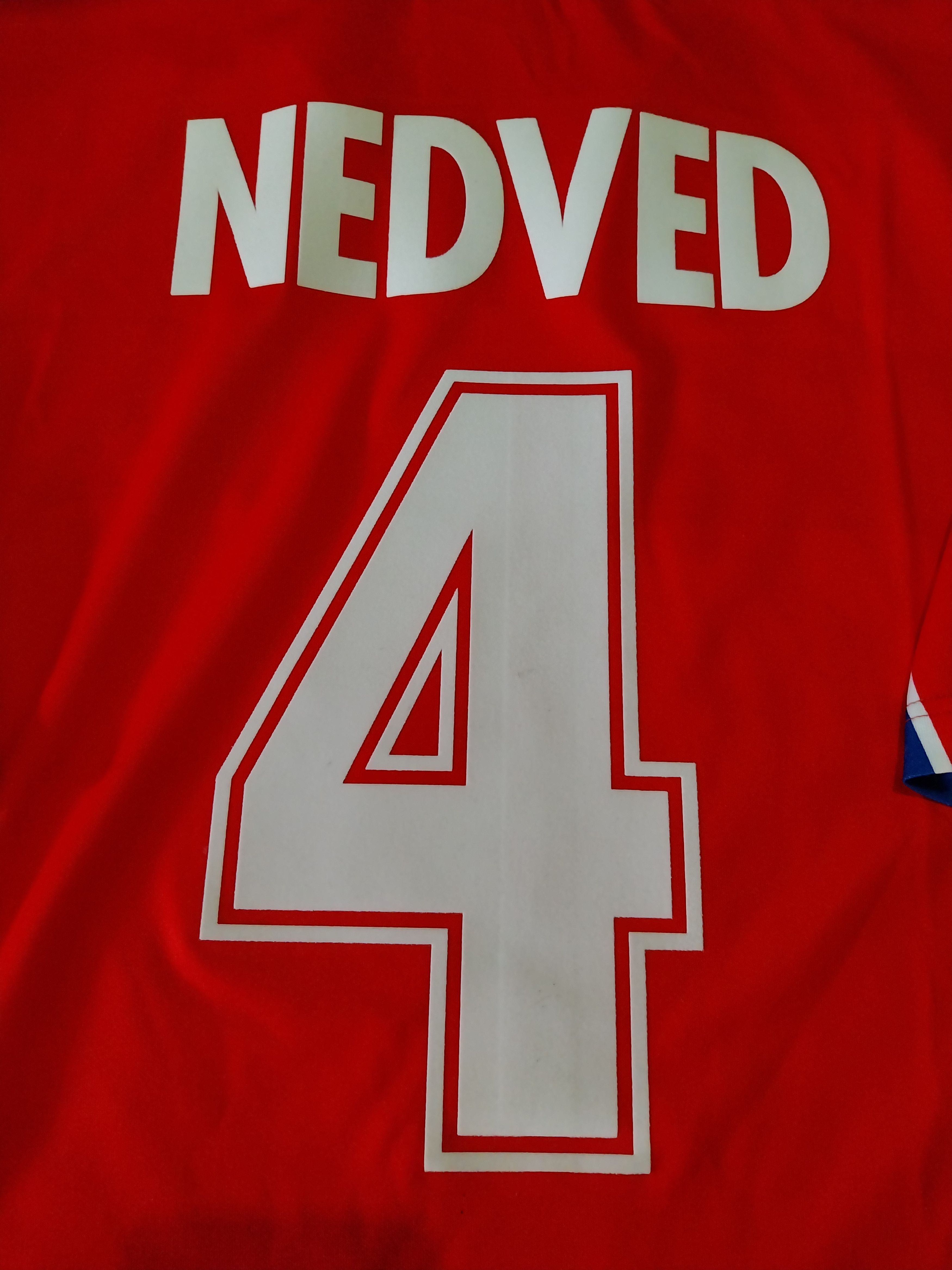 Puma Czech republic home 1999/2000 pavel nedved jersey football Size US XL / EU 56 / 4 - 10 Thumbnail