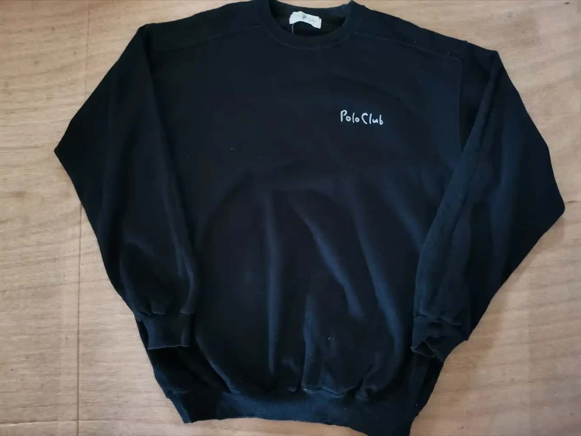 Vintage Vintage Polo Club Sweatshirt Size US L / EU 52-54 / 3 - 1 Thumbnail