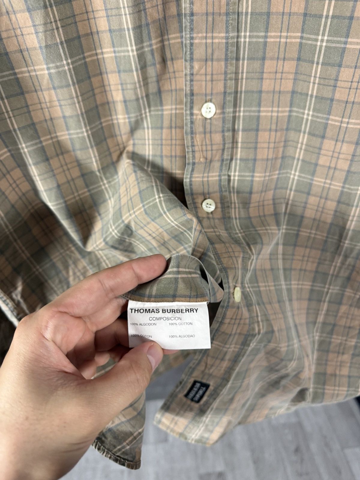 Burberry Thomas Burberry luxury designer shirt Size US XL / EU 56 / 4 - 7 Thumbnail