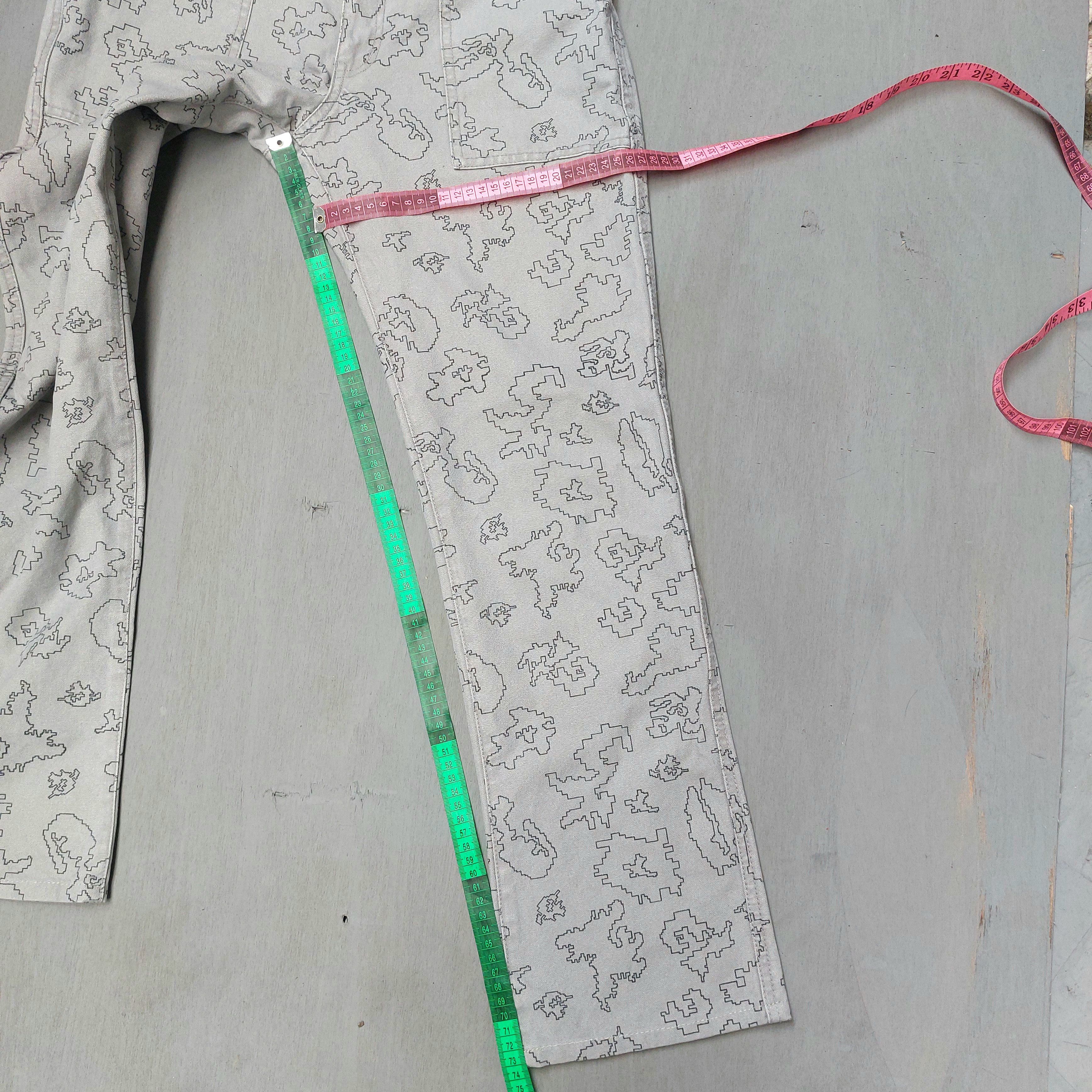 Japanese Brand Right On Digi Camo Pants Size US 31 - 14 Thumbnail