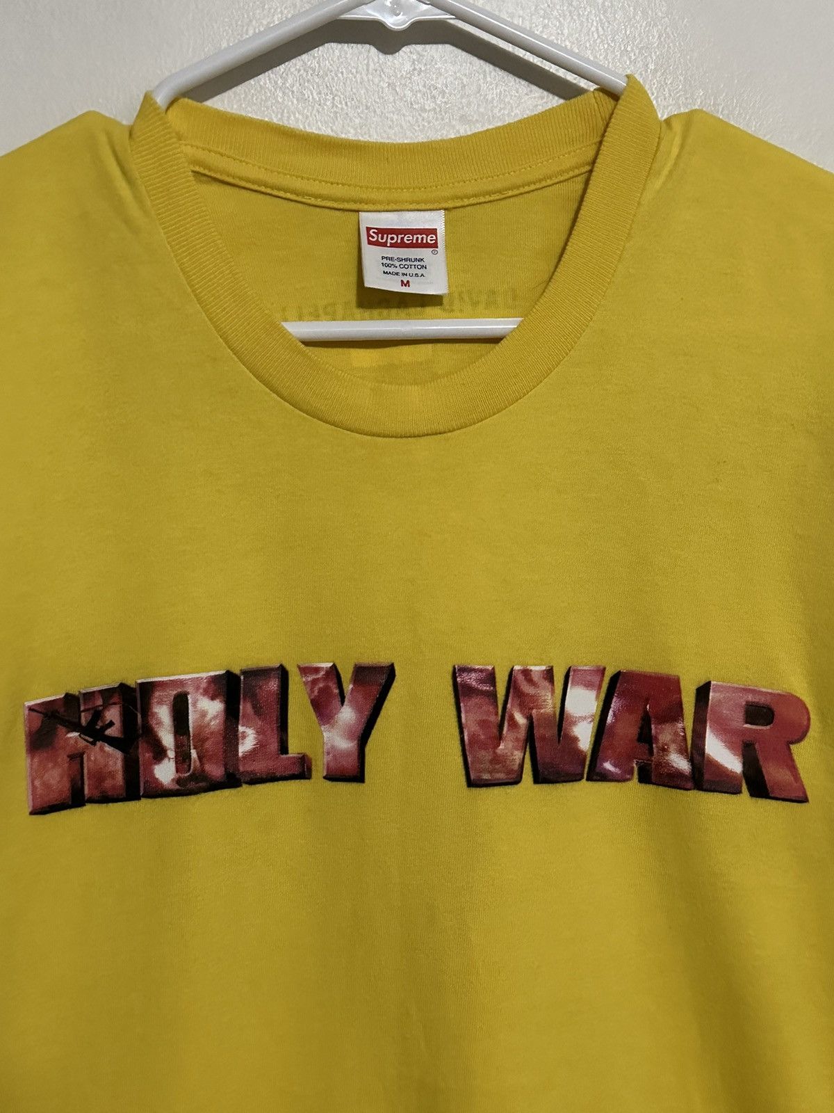 Supreme Supreme Holy War Tee Size US M / EU 48-50 / 2 - 2 Thumbnail