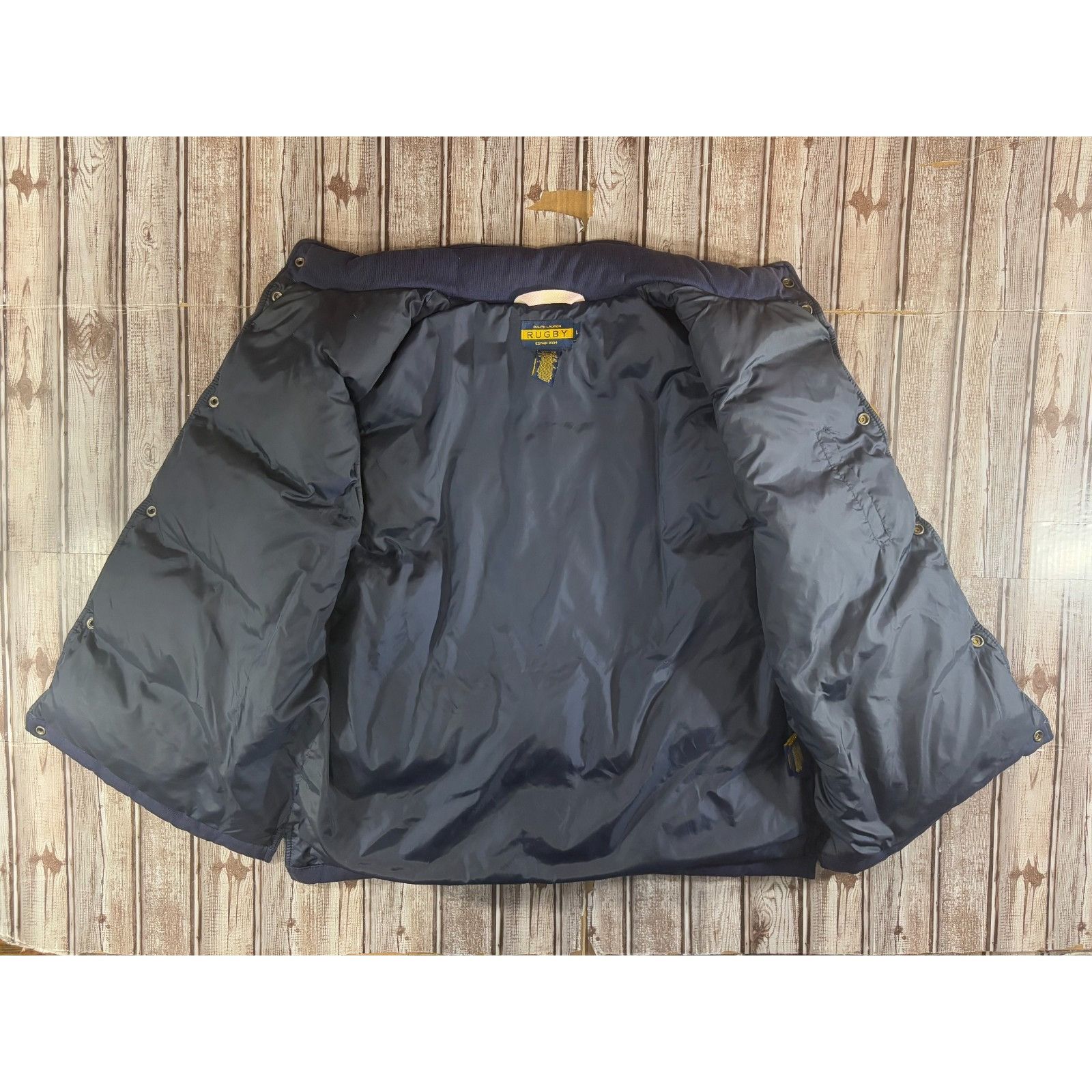 Ralph Lauren Rugby Ralph Lauren patch "12" canvas Down Vest size L color Size US L / EU 52-54 / 3 - 6 Thumbnail