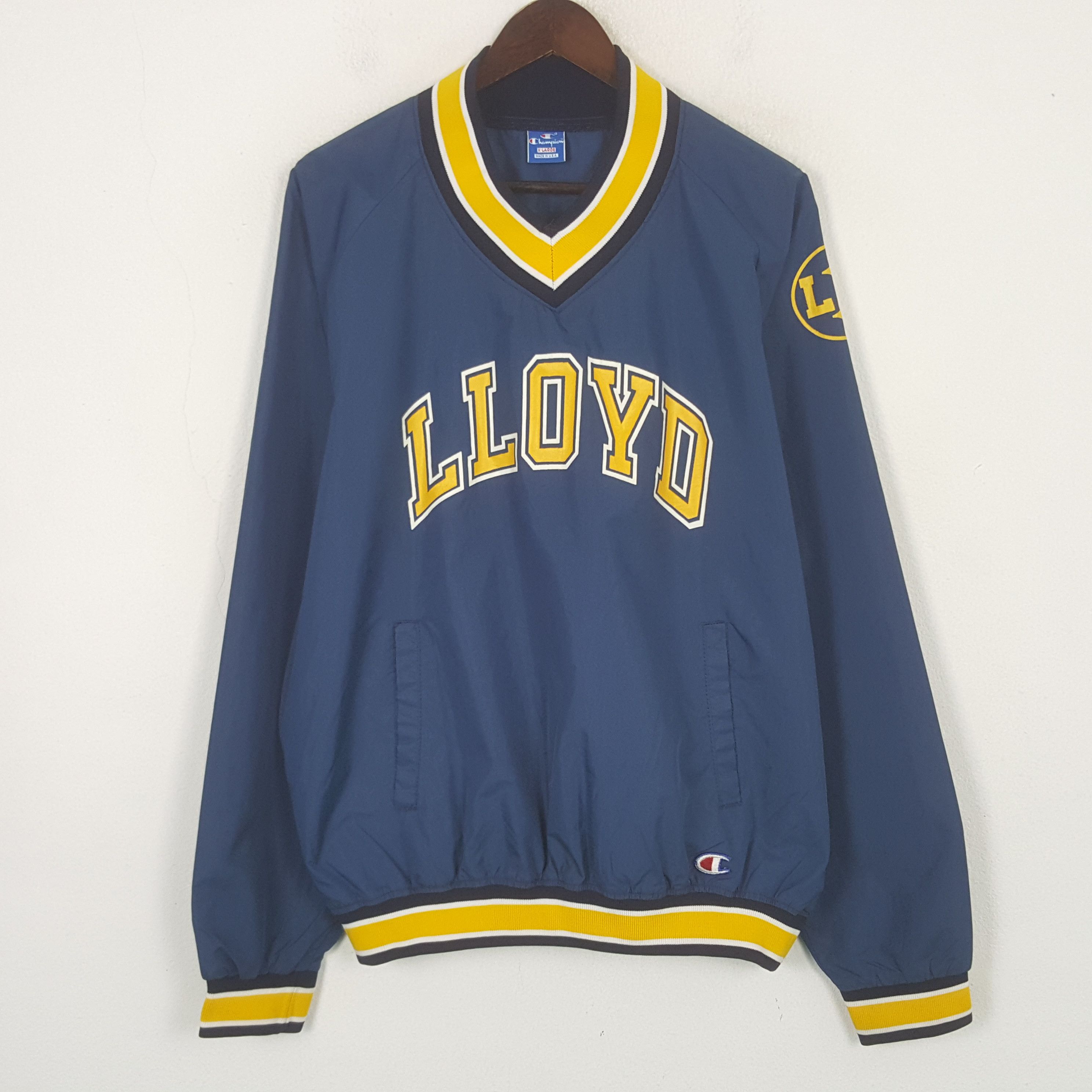 Vintage Champion LLOYD Windbreaker Sport Sweatshirt