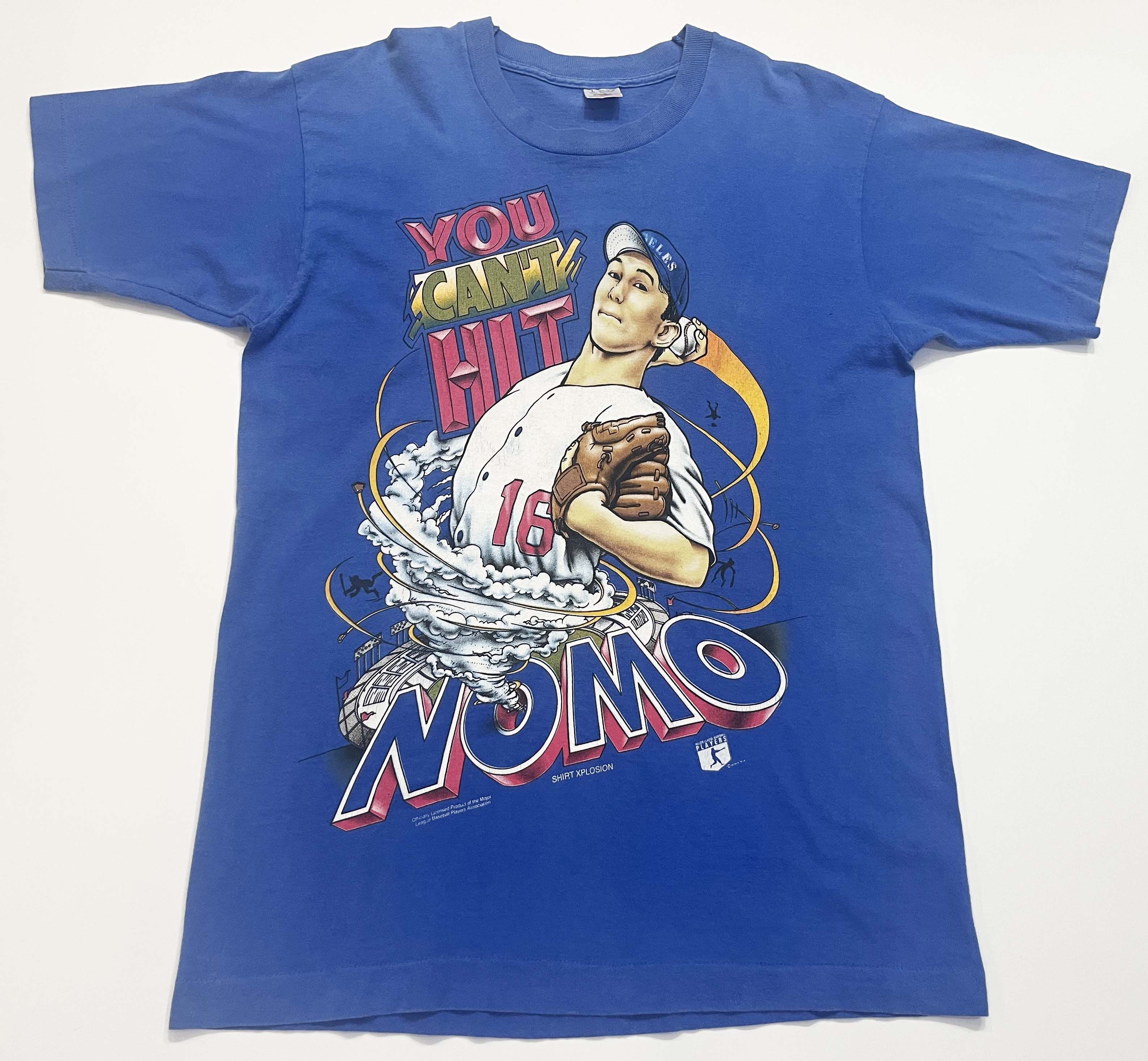 Fruit Of The Loom Vintage Shirt Xplosion MLB Nomo Los Angeles Dodgers T-Shirt Size US L / EU 52-54 / 3 - 1 Thumbnail
