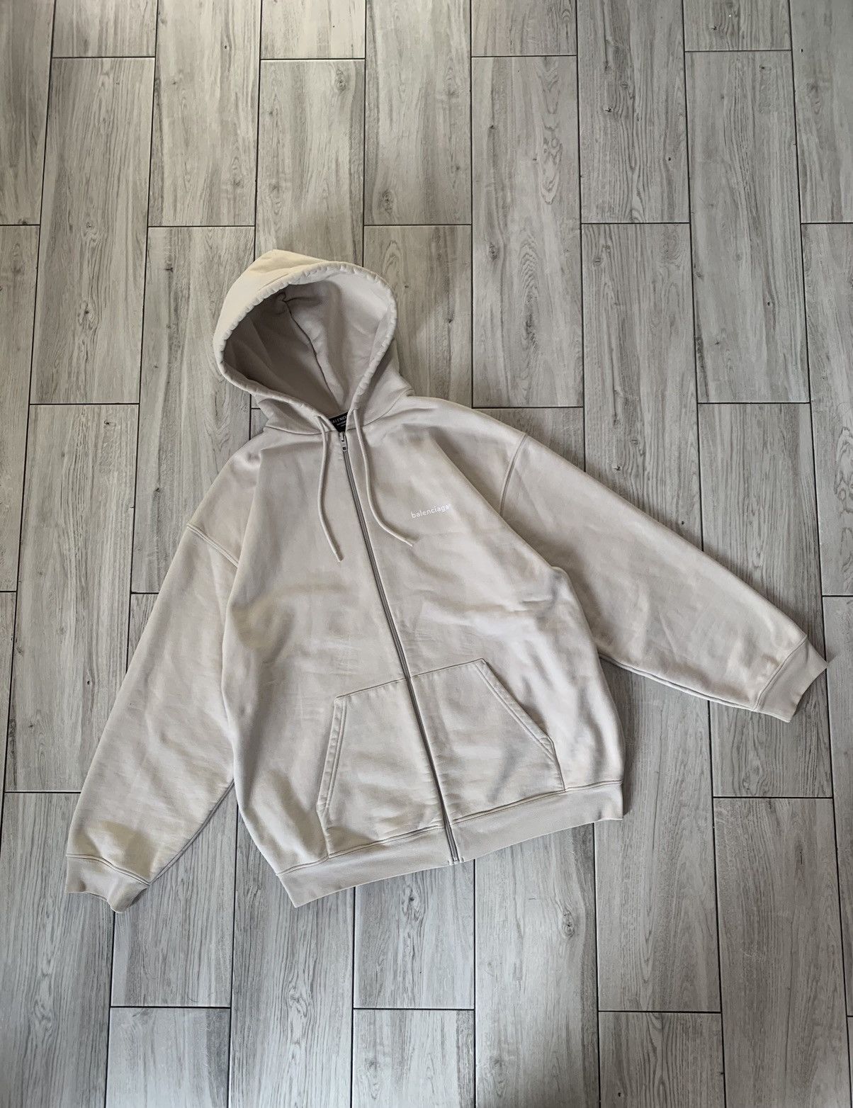 Balenciaga Balenciaga Offshore zip up hoodie | Grailed