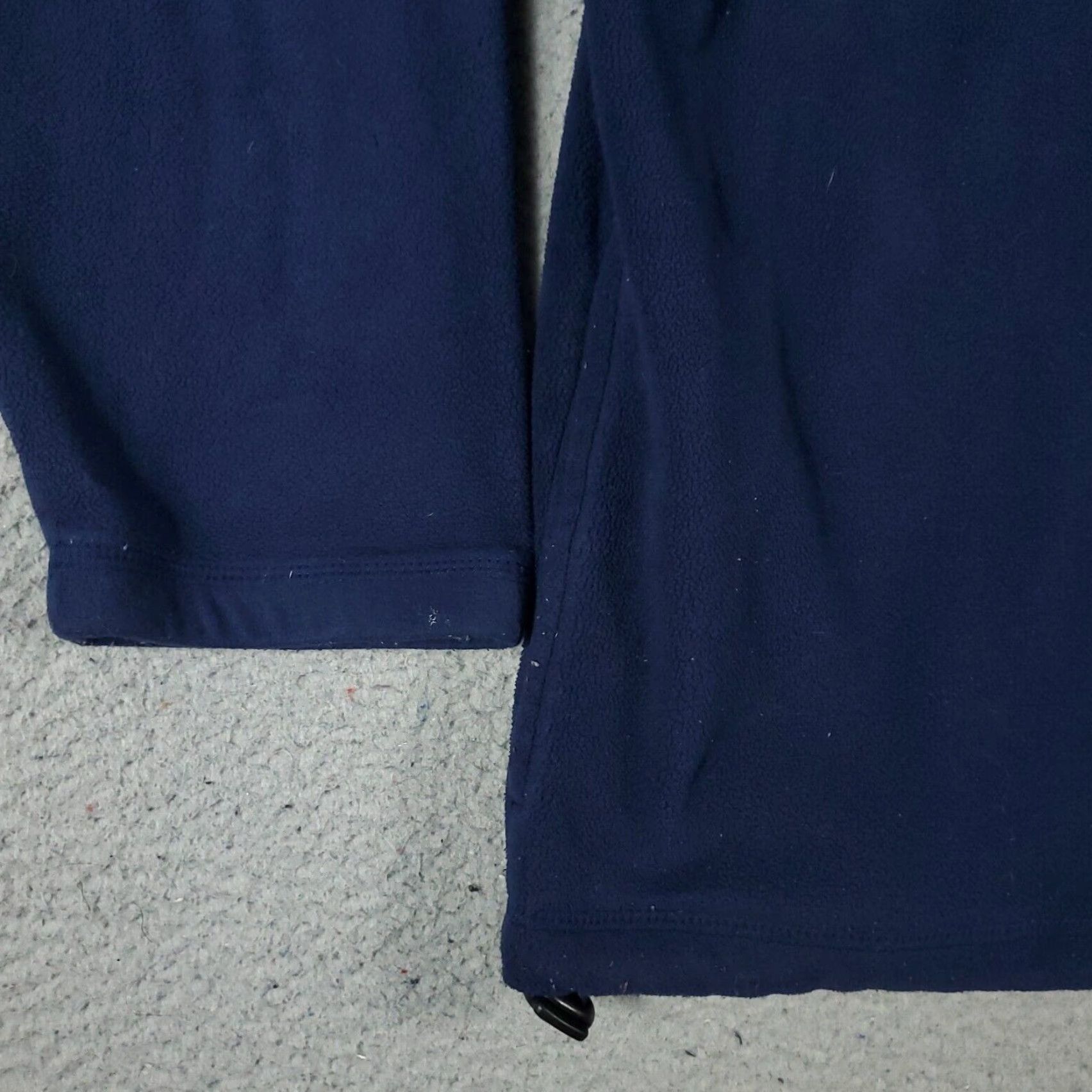 Reebok Reebok Sweater Mens Large Navy Blue Fleece 1/4 Zip Up Pullover Sweatshirt Size US L / EU 52-54 / 3 - 4 Thumbnail