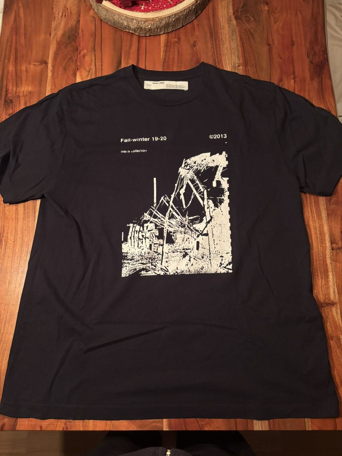 Off-White × Virgil Abloh OFF-White Ruined Factory T-Shirt Size US S / EU 44-46 / 1 - 2 Thumbnail