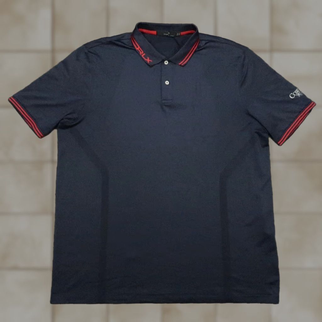 RLX Ralph Lauren RLX Ralph Lauren Shirt Men 2XL XXL Blue Polo Golf Cowboys Club England Soccer Brand RLX Shirt Polo Golf 2XL Blue Man Size US XXL / EU 58 / 5 - 1 Thumbnail