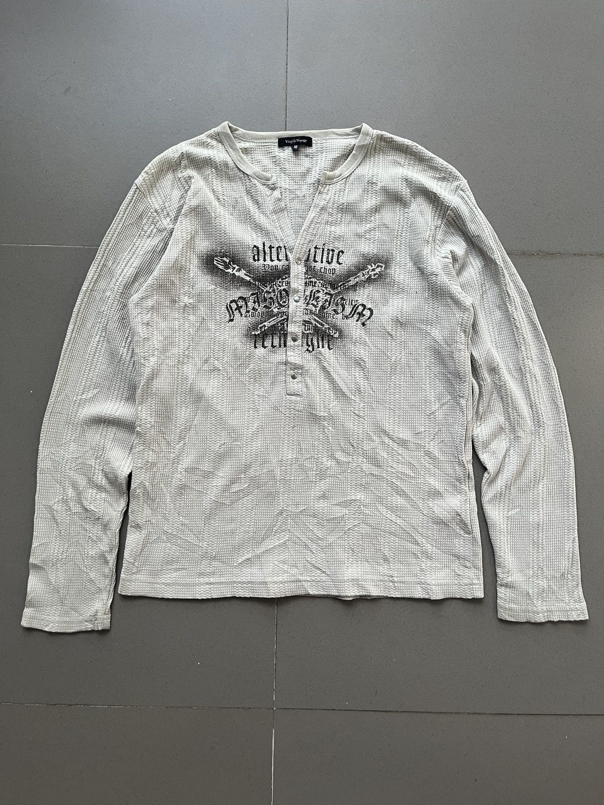 14th Addiction Japanese~Virgin Voyage Poem Gothic Seditionaries Punk Style Size US M / EU 48-50 / 2 - 7 Thumbnail