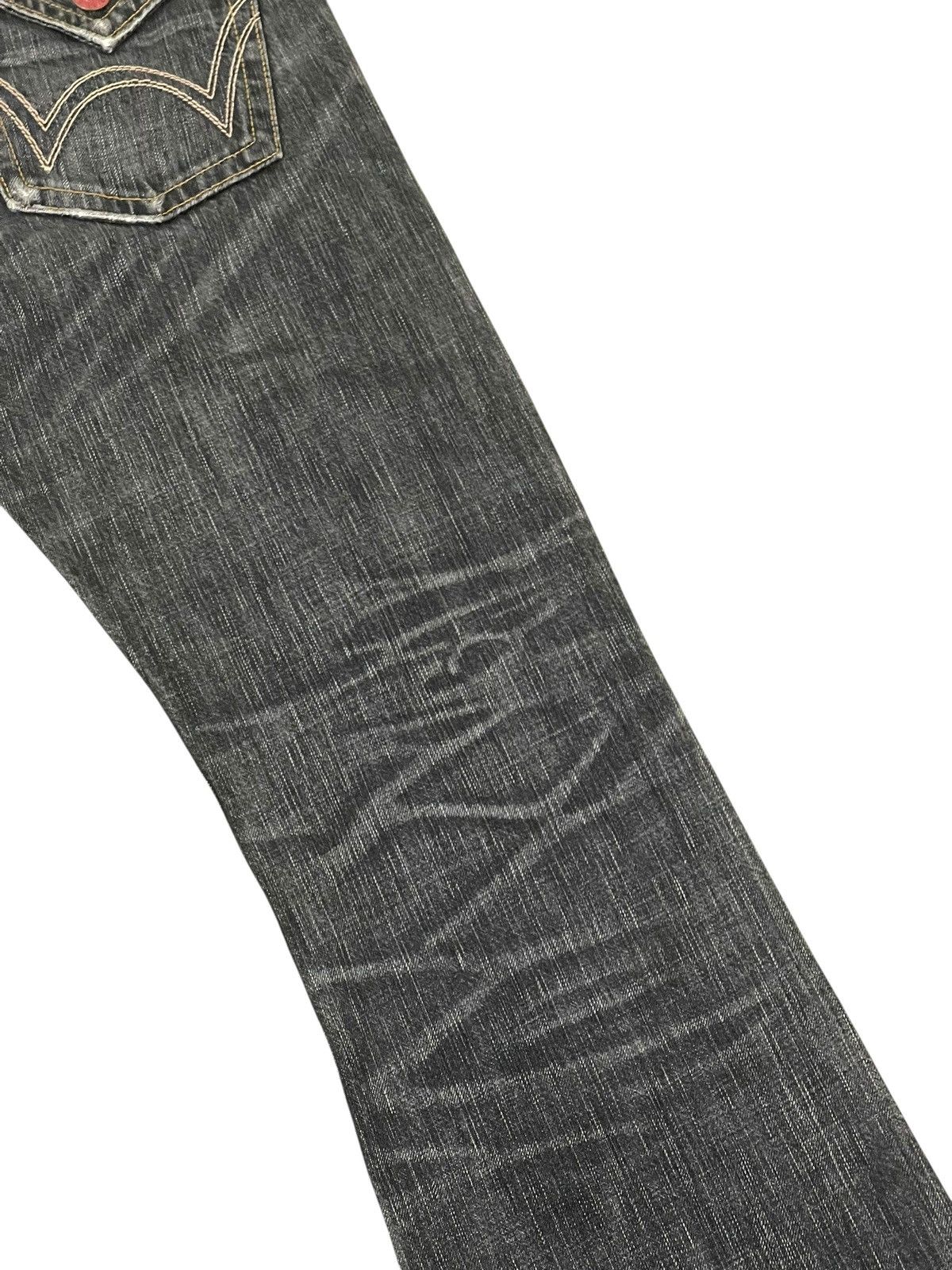 Edwin Flare Jeans Edwin 503 Japan Faded Distress Boot Cut 2🟦1 Size US 32 / EU 48 - 17 Thumbnail