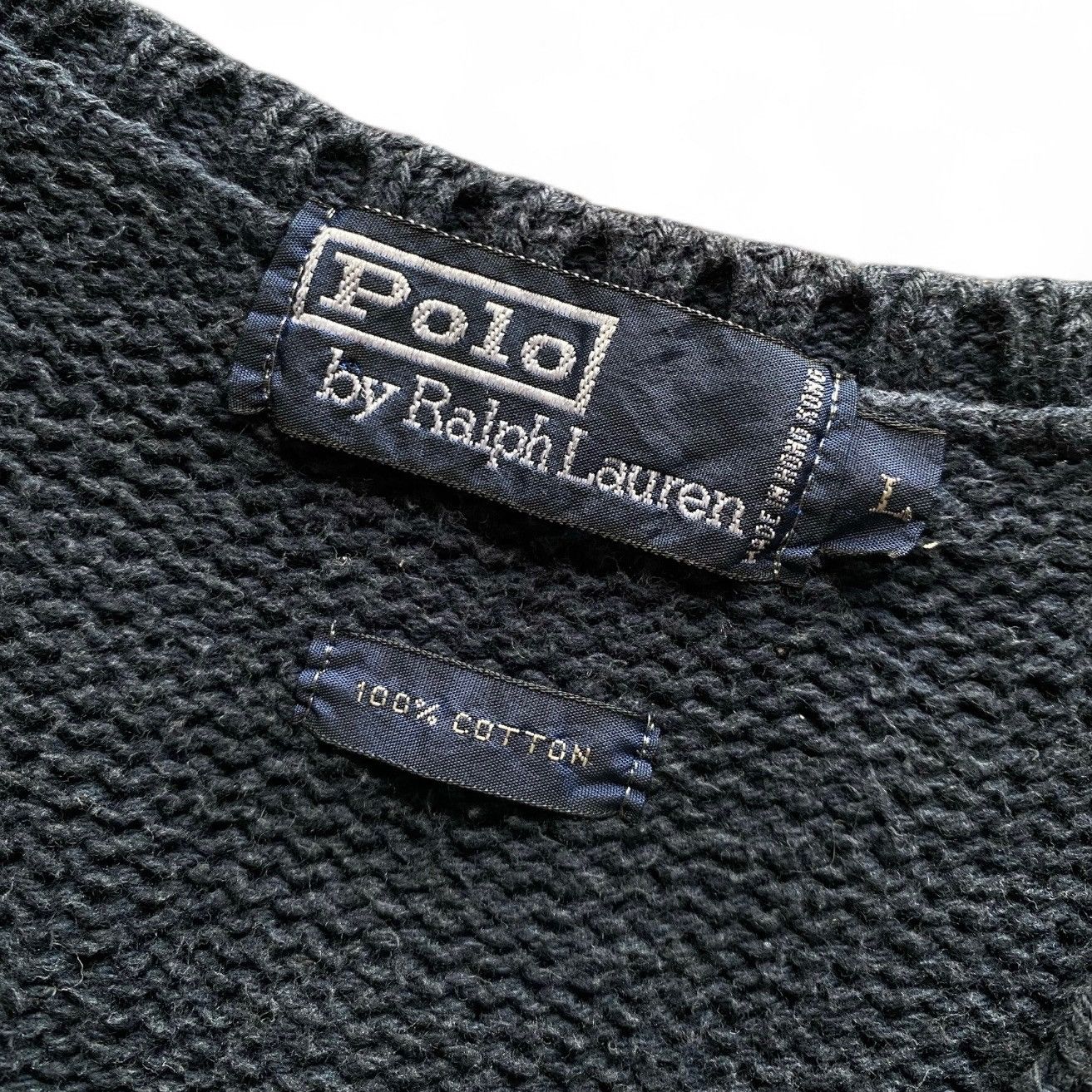 Polo Ralph Lauren Vintage 90s Polo Ralph Lauren Polo Small Pony Knitwear Vest Size US L / EU 52-54 / 3 - 6 Thumbnail