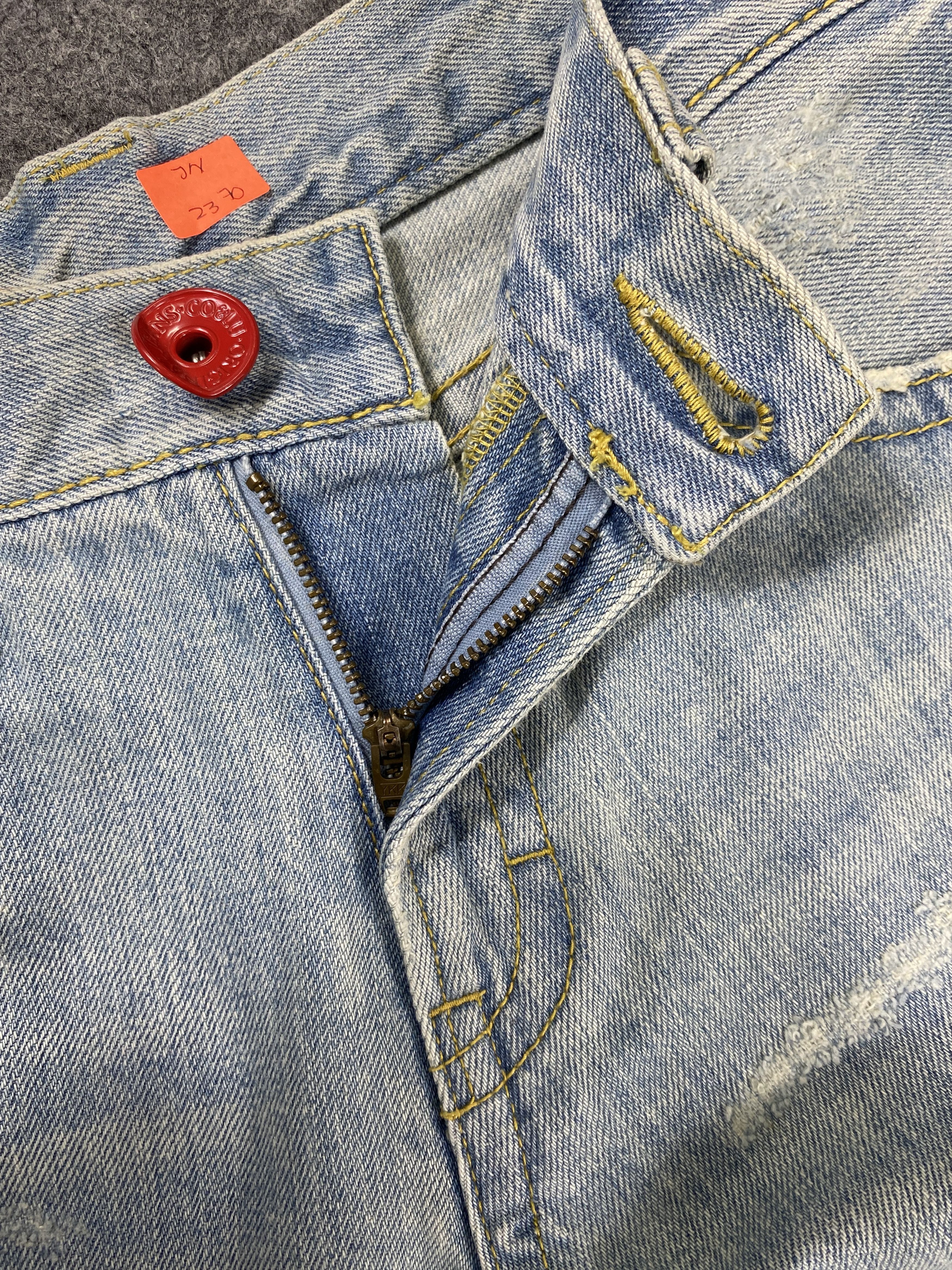 Hysteric Glamour Light Wash CO&LU HYSTERIC STYLE Jeans 32x30.5 Denim Size US 32 / EU 48 - 6 Thumbnail