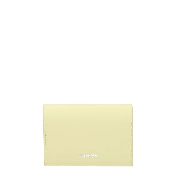 Jil Sander ob1o1e1124 Size: OS / Leather Document Holder in Yellow Size ONE SIZE - 1 Thumbnail