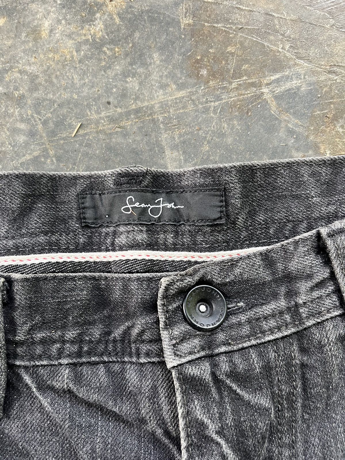 Sean John × Tornado Mart × Vintage Baggy Sean John Denim Size US 36 / EU 52 - 9 Thumbnail