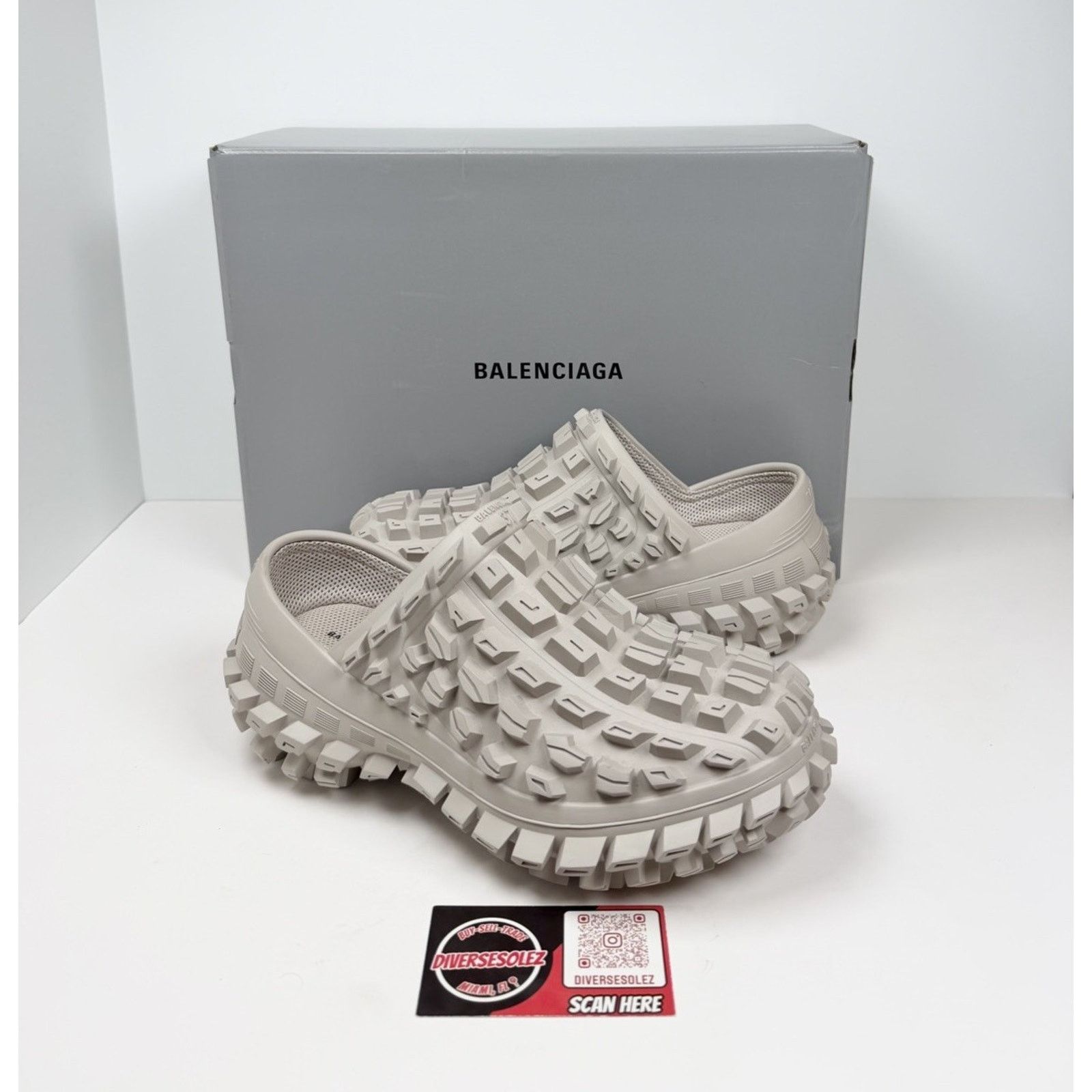 Balenciaga Size 37EU/7W- Balenciaga Defender Clogs NEW Size US 7 / IT 37 - 1 Thumbnail