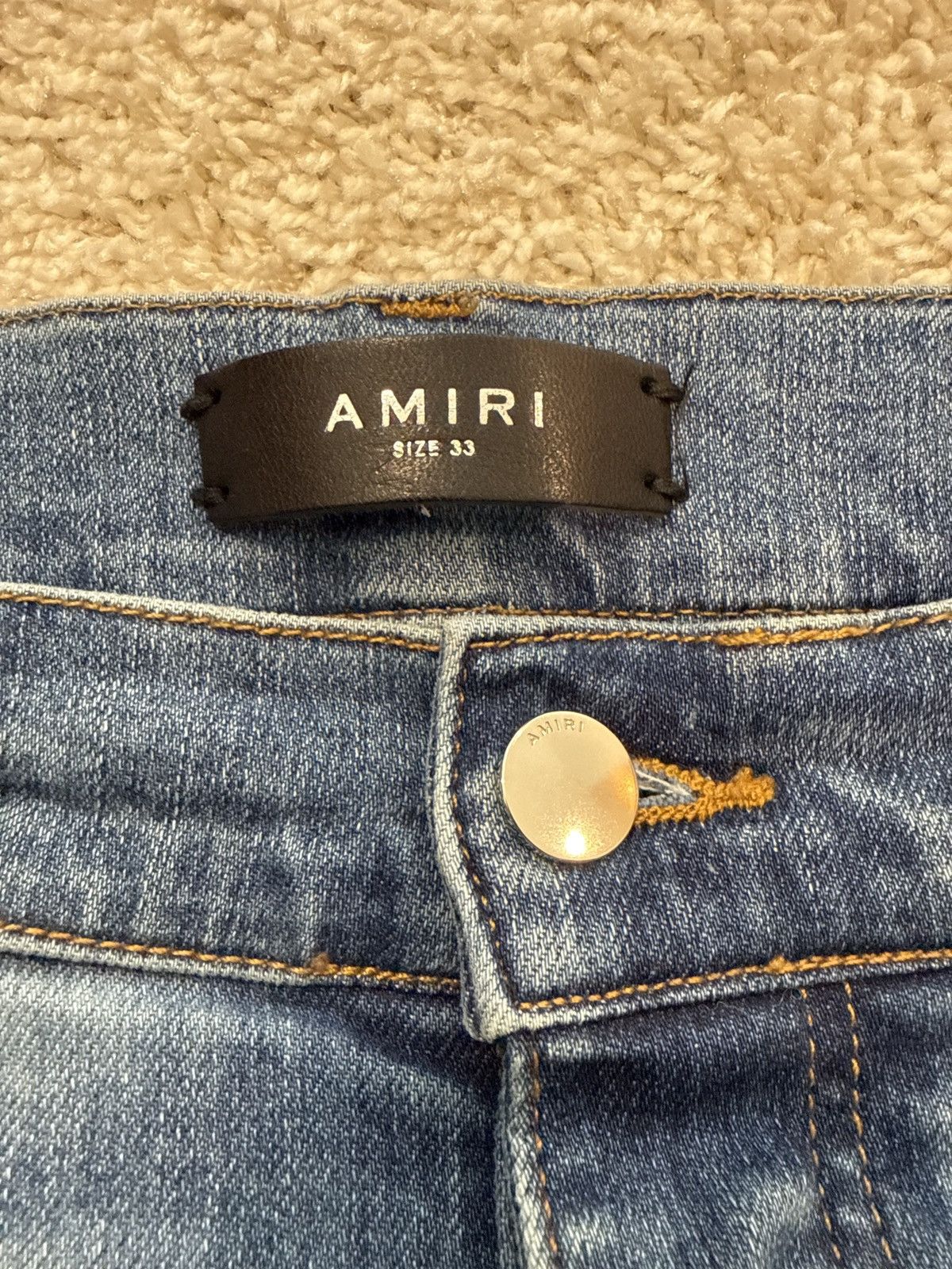 Amiri Amiri Ripped Denim Size US 34 / EU 50 - 7 Thumbnail