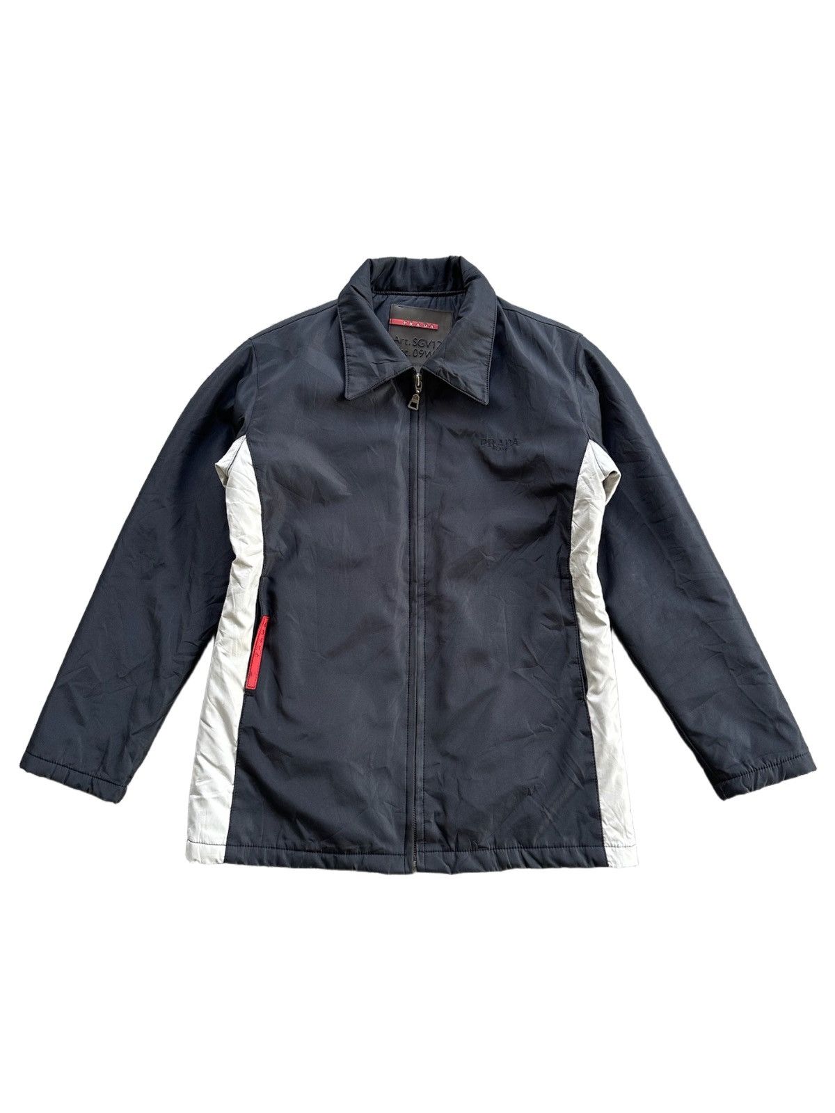 Prada Prada Black Coach Jacket Size US S / EU 44-46 / 1 - 1 Thumbnail