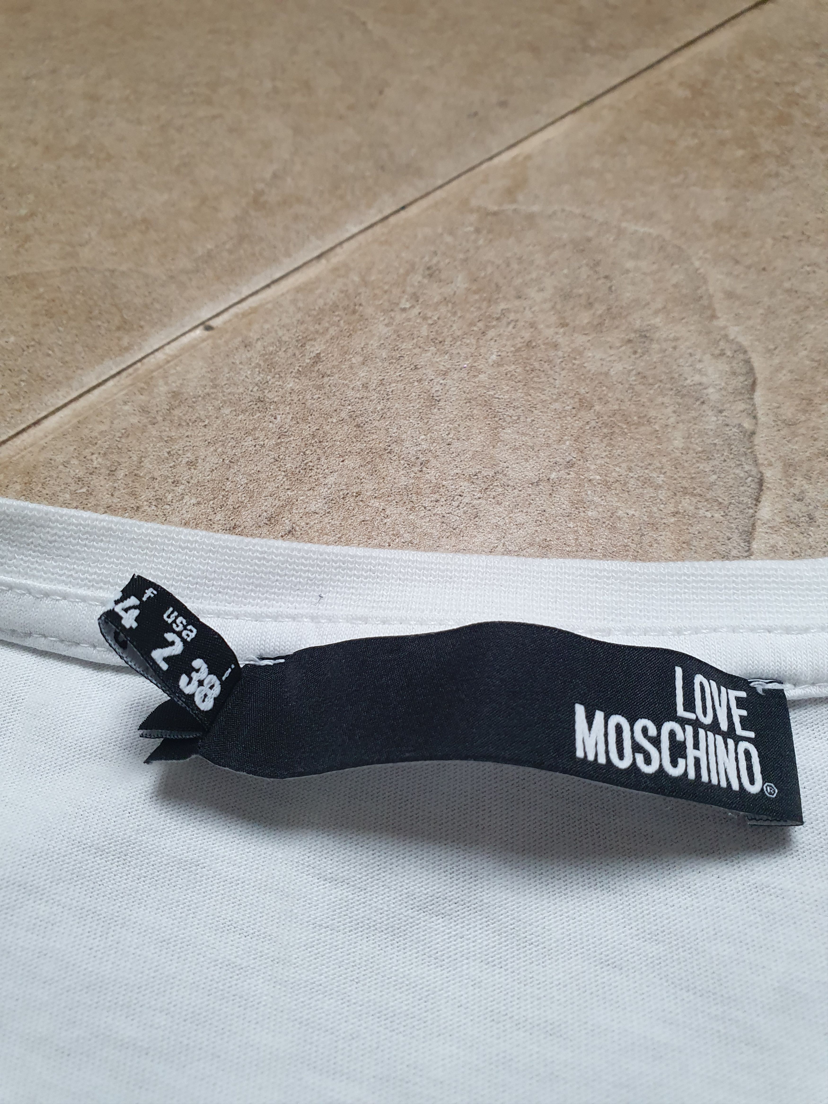 Moschino T-shirt women's Mischino Love Moschino Size US 2 38 Size XS / US 0-2 / IT 36-38 - 8 Thumbnail