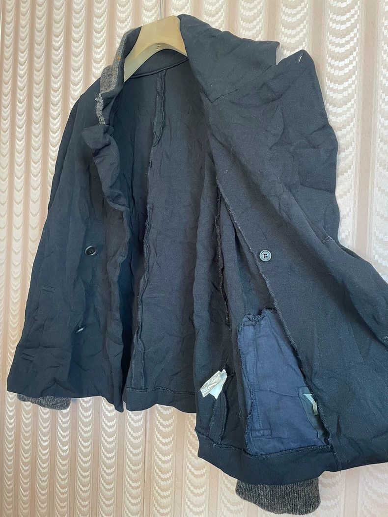 Y's Y's Irregularly cut pleated jacket Size US M / EU 48-50 / 2 - 3 Thumbnail