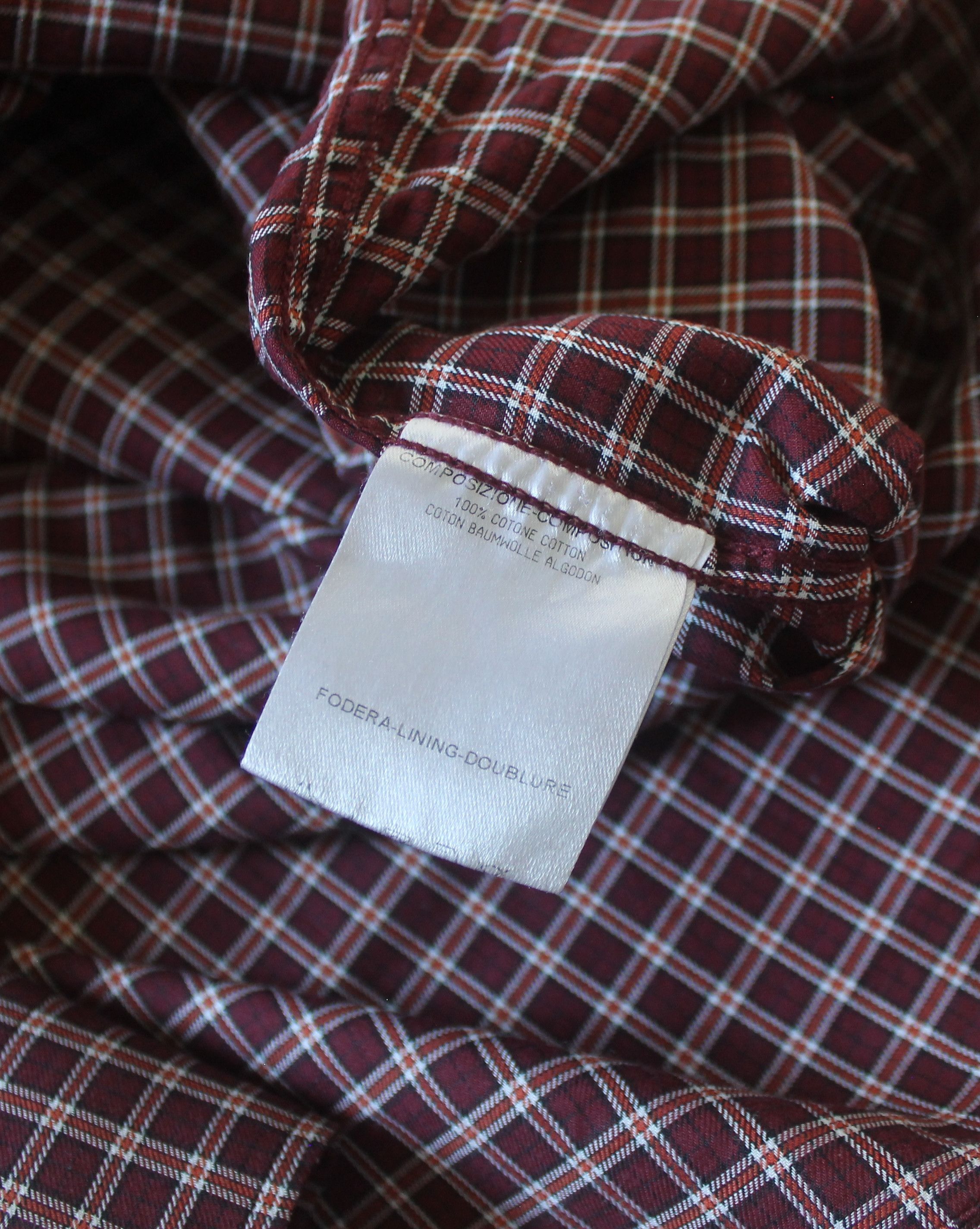 Gucci Gucci Checked Shirt Size US S / EU 44-46 / 1 - 10 Thumbnail