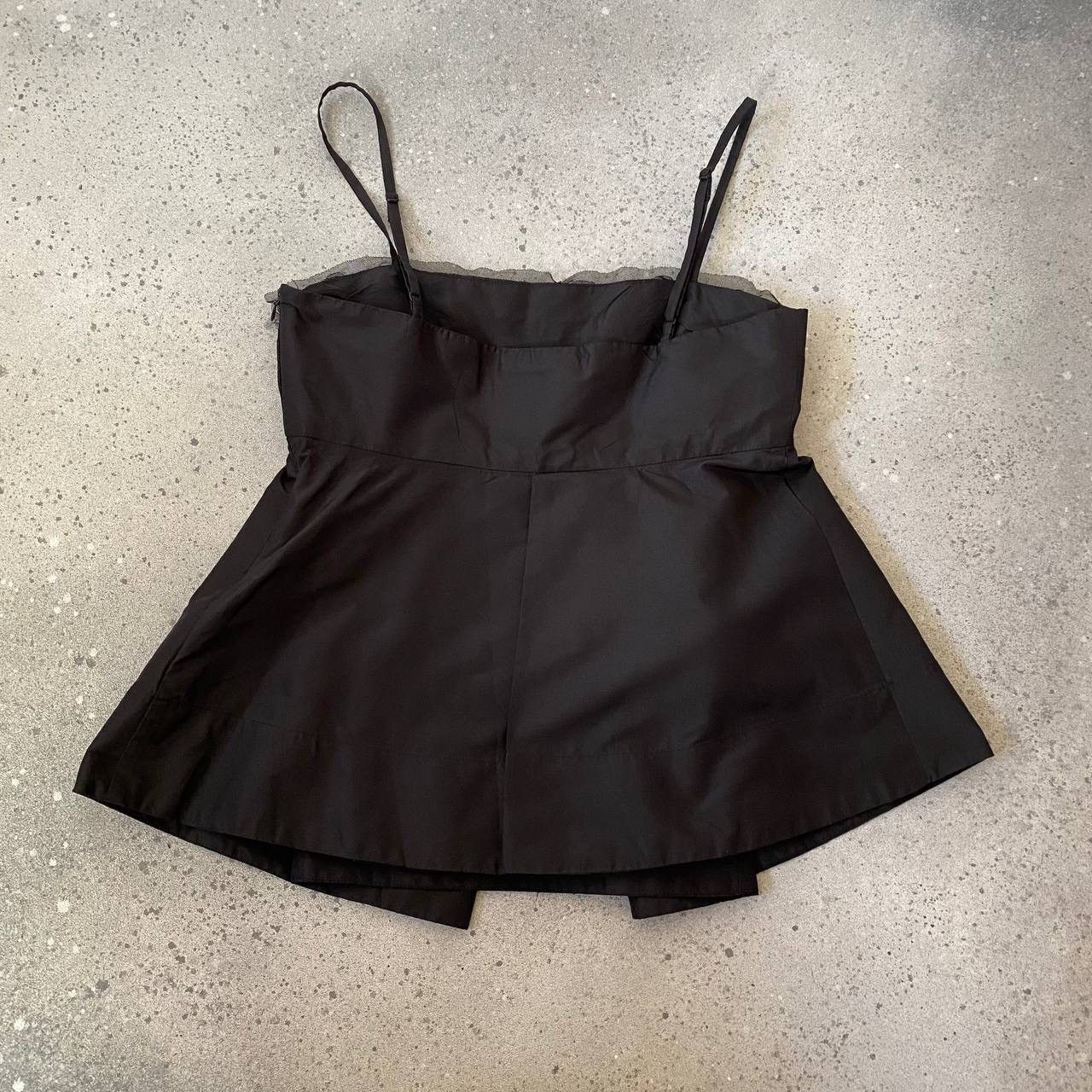 Beauty Beast × Hysteric Glamour × Japanese Brand 🖤 GOTH Y2K BLACK TOP (Rick Owens style) Size M / US 6-8 / IT 42-44 - 8 Thumbnail