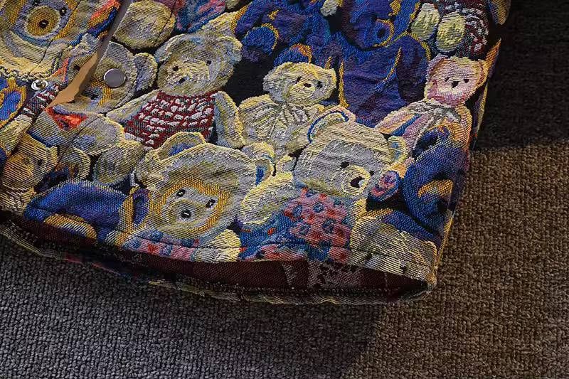 Japanese Brand × Vintage teddy bear jacket Size US XL / EU 56 / 4 - 8 Thumbnail