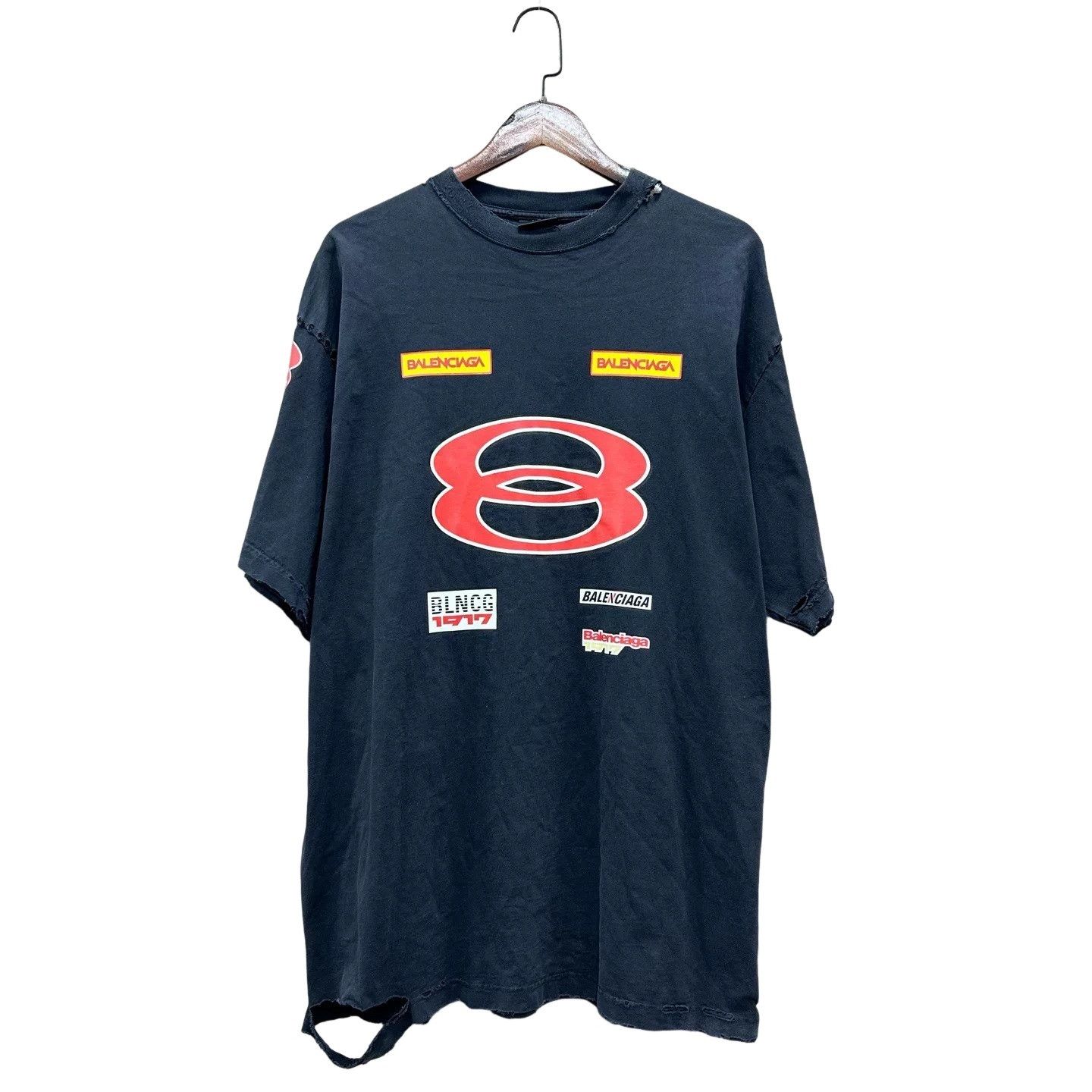 Balenciaga Balenciaga Sponsor Logo T-Shirt Size M Size US M / EU 48-50 / 2 - 1 Thumbnail