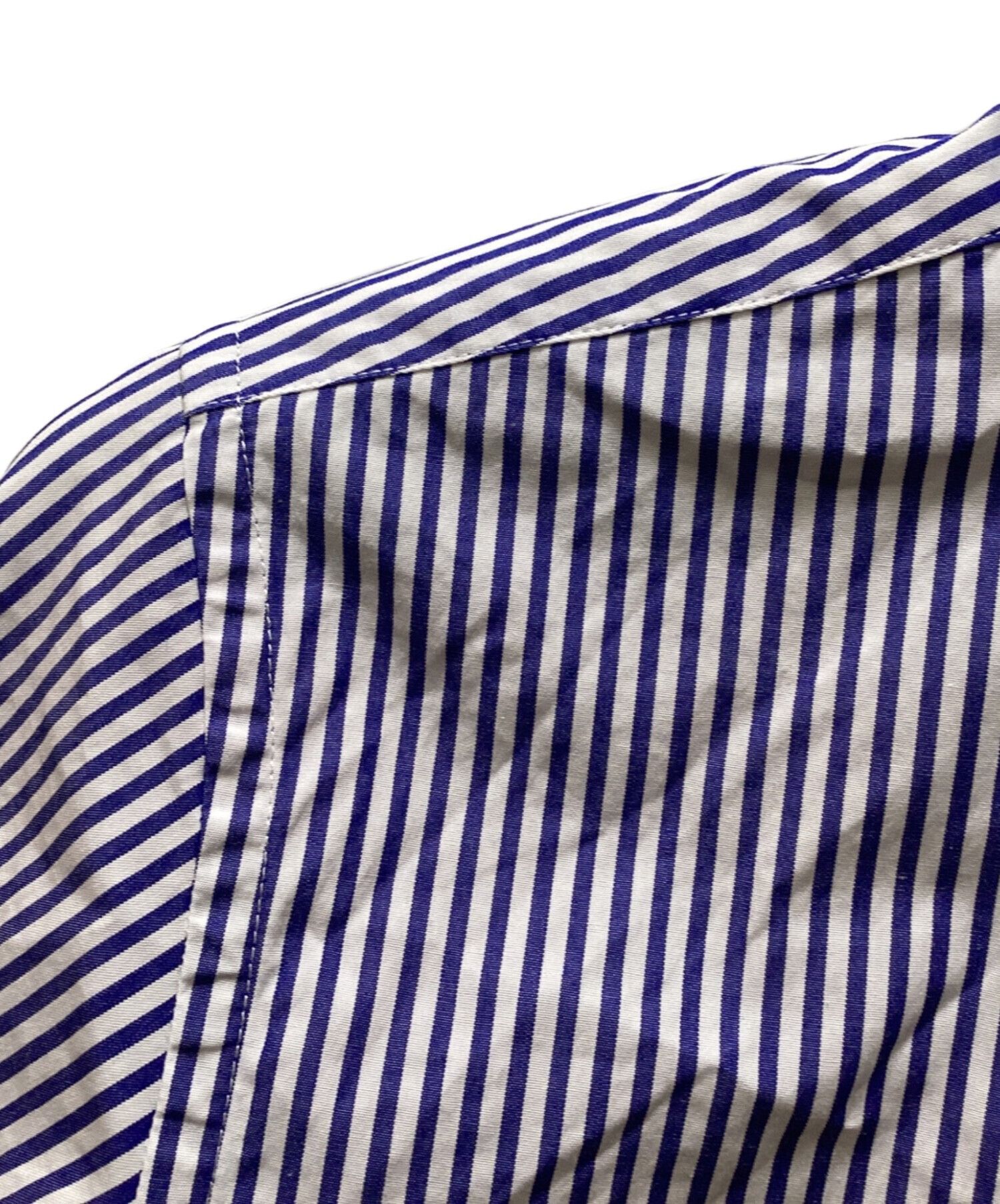 Comme des Garcons PLAY PLAY COMME des GARÇONS × CDG Heart Patch Striped Shirt L Size US L / EU 52-54 / 3 - 7 Thumbnail