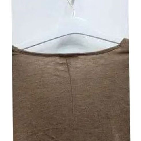 Vintage UMGEE Top Womens S Brown BOHO Tunic Slub Knit Layered Hem Long Sleeve Size S / US 4 / IT 40 - 7 Thumbnail