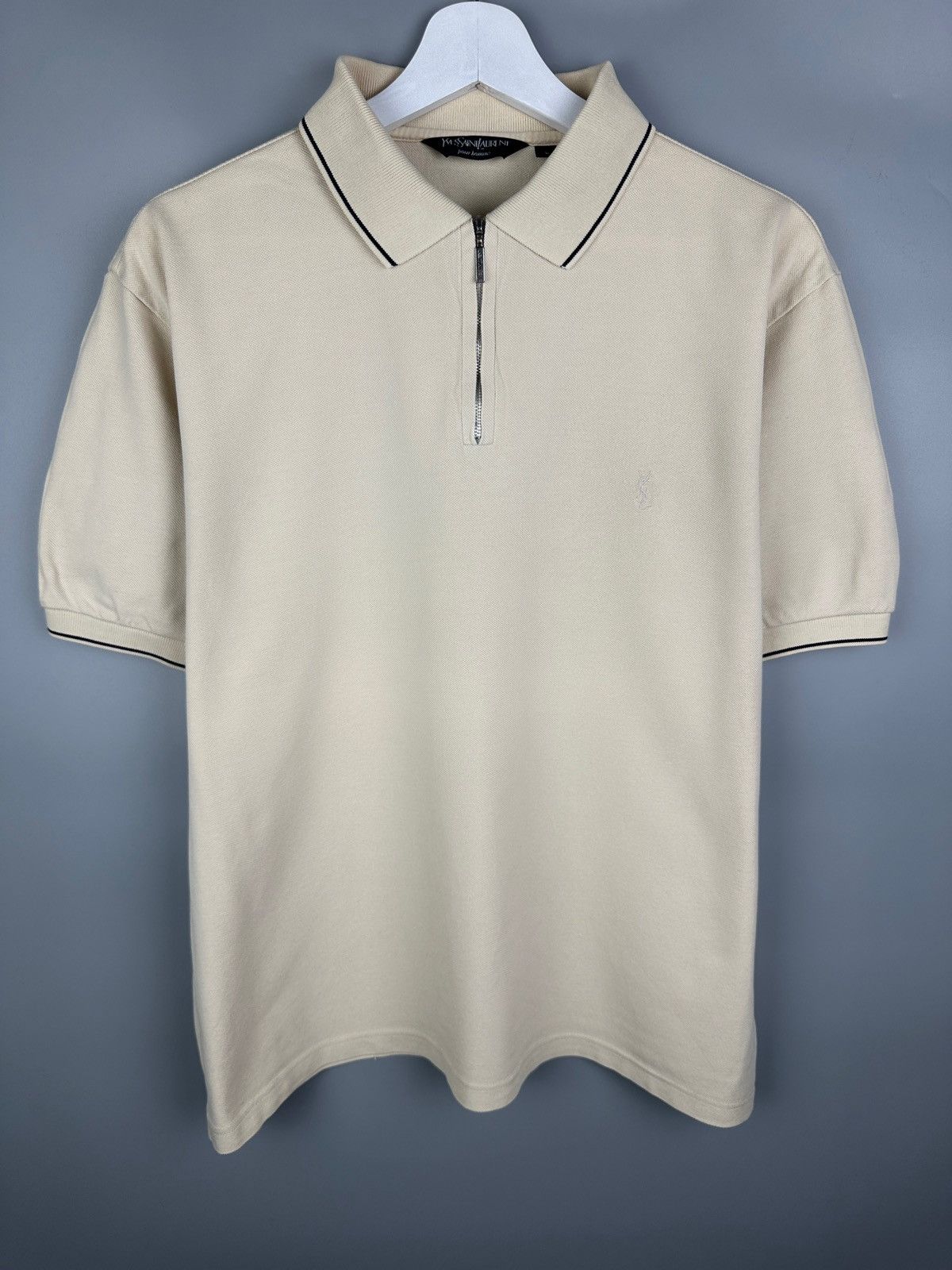 Yves Saint Laurent YSL Polo T Shirt Tee Luxury Old Money