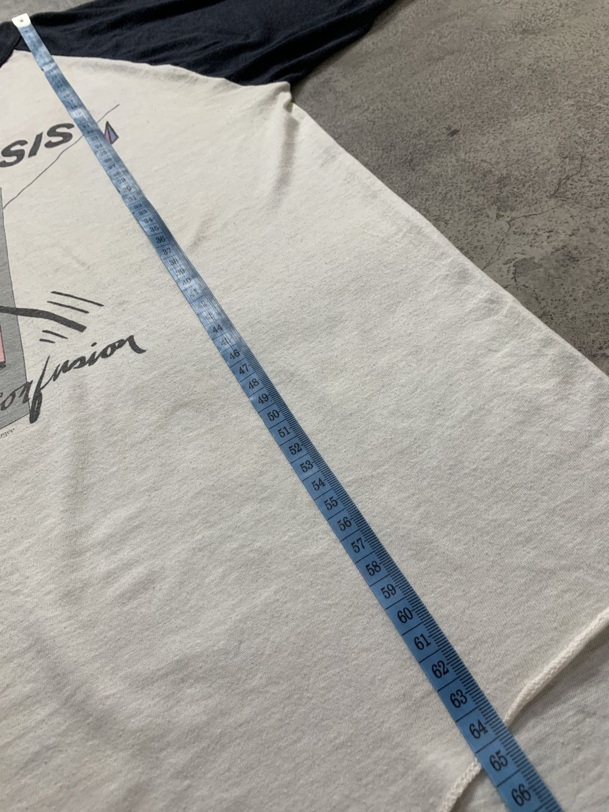 Band Tees Vintage 80s Genesis raglan band shirt Size US L / EU 52-54 / 3 - 9 Thumbnail